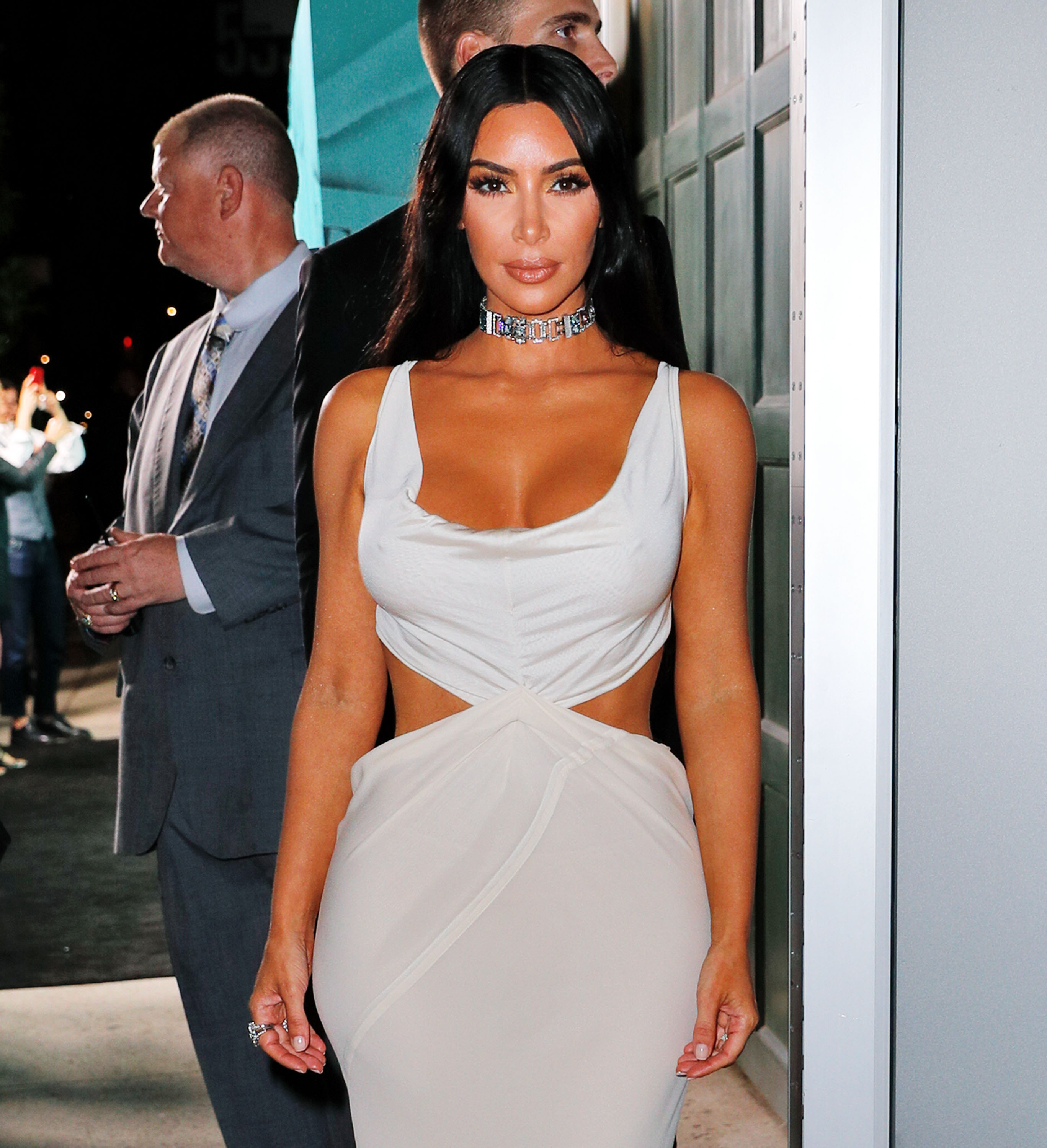 Kim Kardashian fotografiada el 9 de octubre de 2018 en Nueva York | Fuente: Getty Images