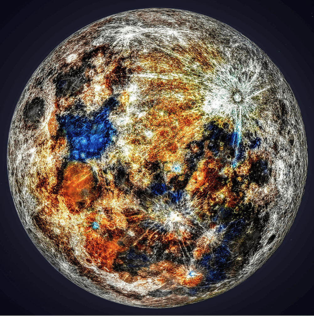 Superluna amplificada. Fuente: Reddit/ajamesmccarthy