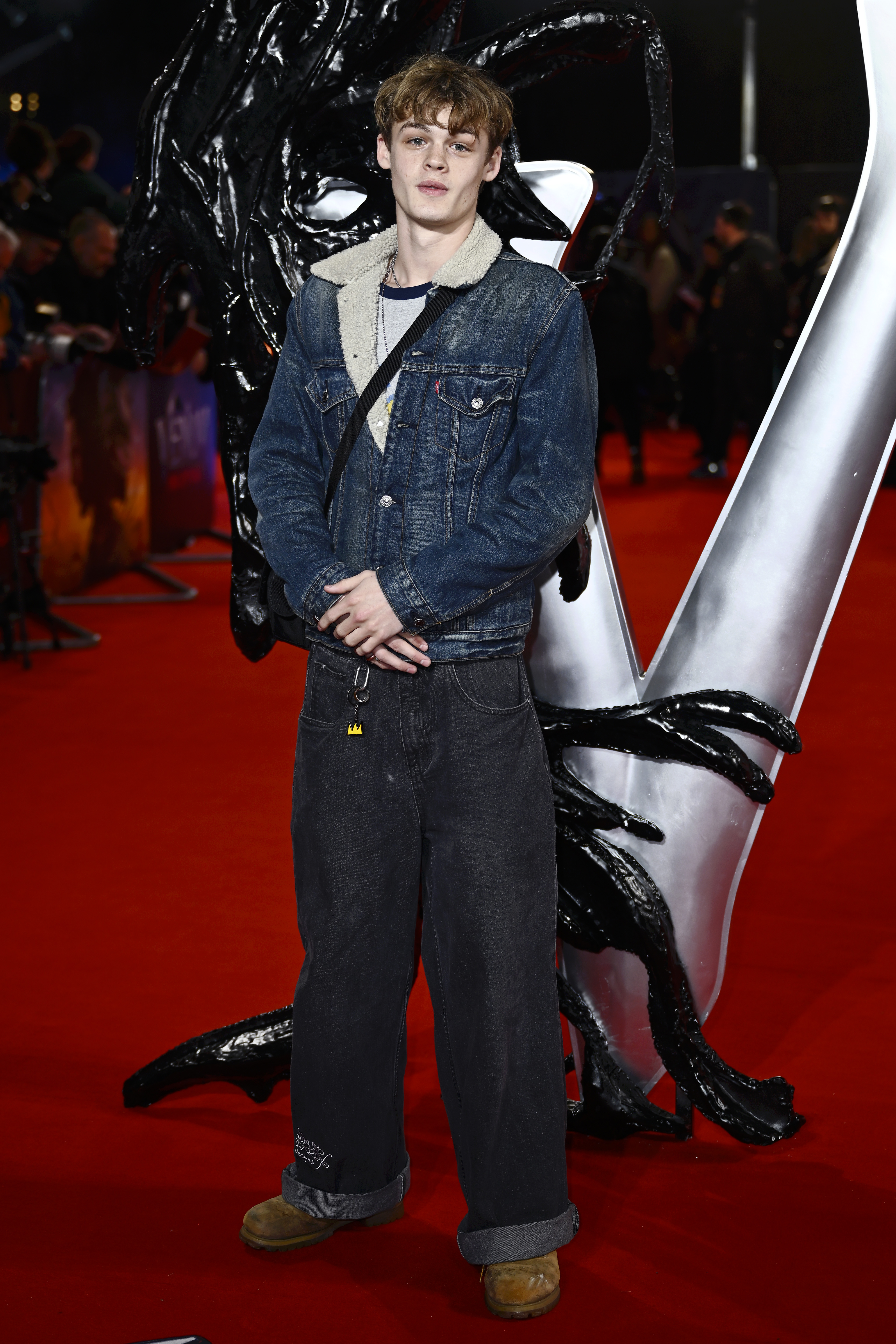 Louis Thomas Hardy asiste al estreno de "Venom: The Last Dance" el 23 de octubre de 2024 | Fuente:Getty Images