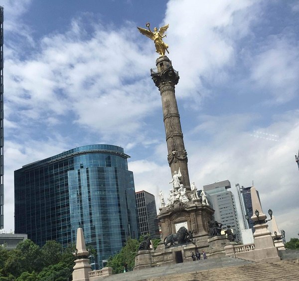 El ángel, símbolo de la Independencia de México.| Fuente: Wikimedia Commons