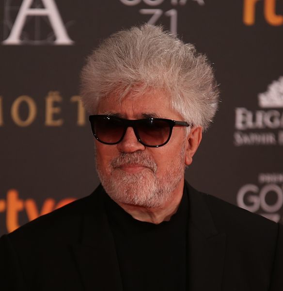 El director de cine Pedro Almodóvar asiste a los Premios Goya en España en el año 2017. | Foto: Wikipedia