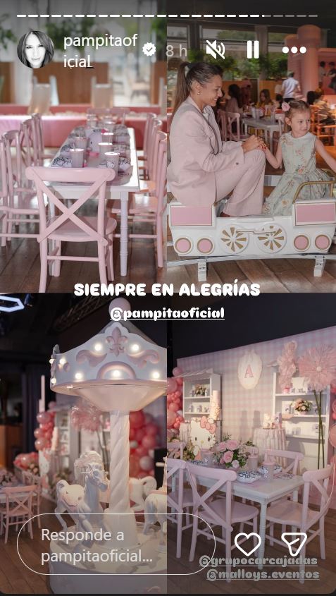 El cumpleaños de Anita García Moritán | Fuente: Instagram/pampitaoficial