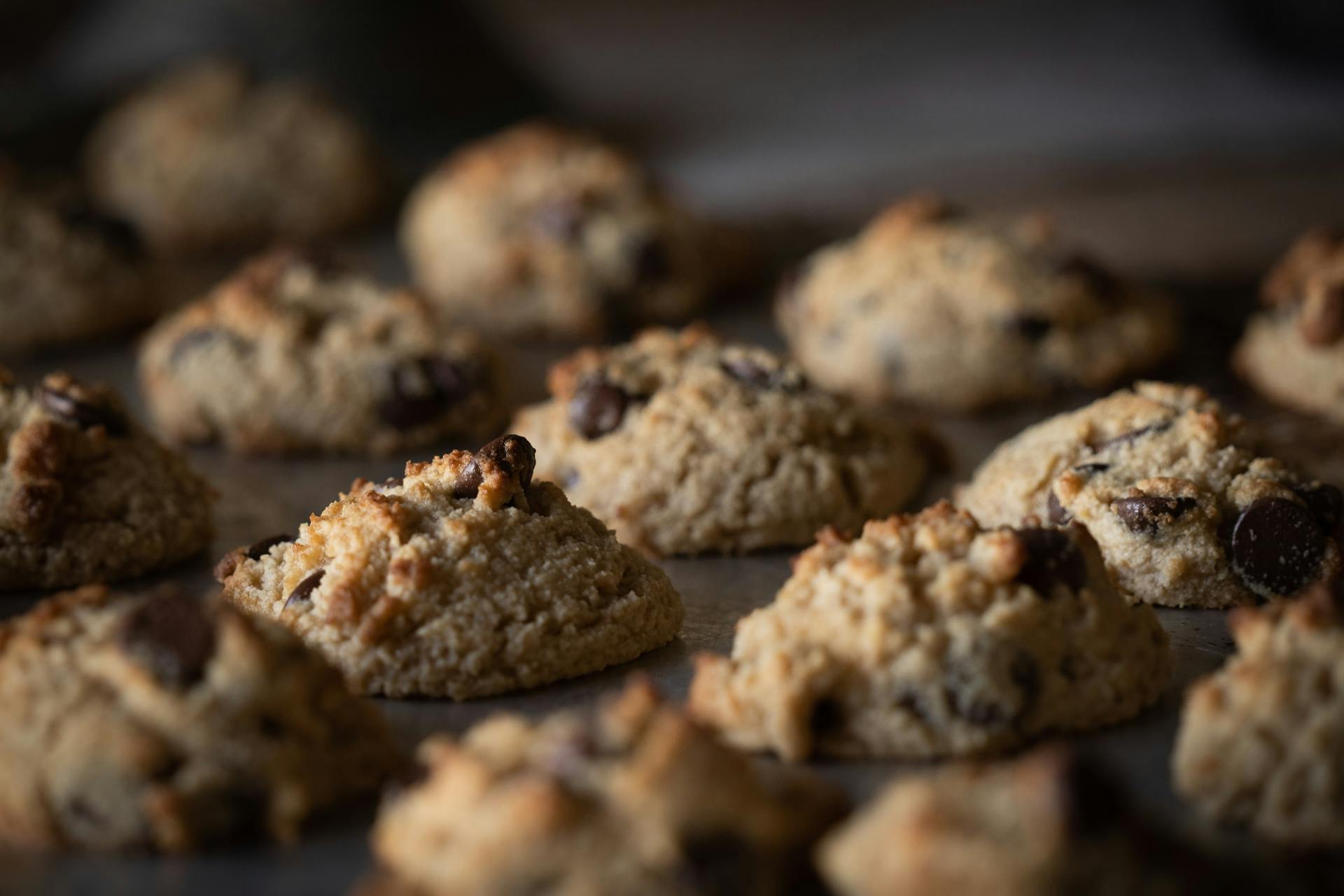 Una hornada de galletas con pepitas de chocolate | Fuente: Pexels