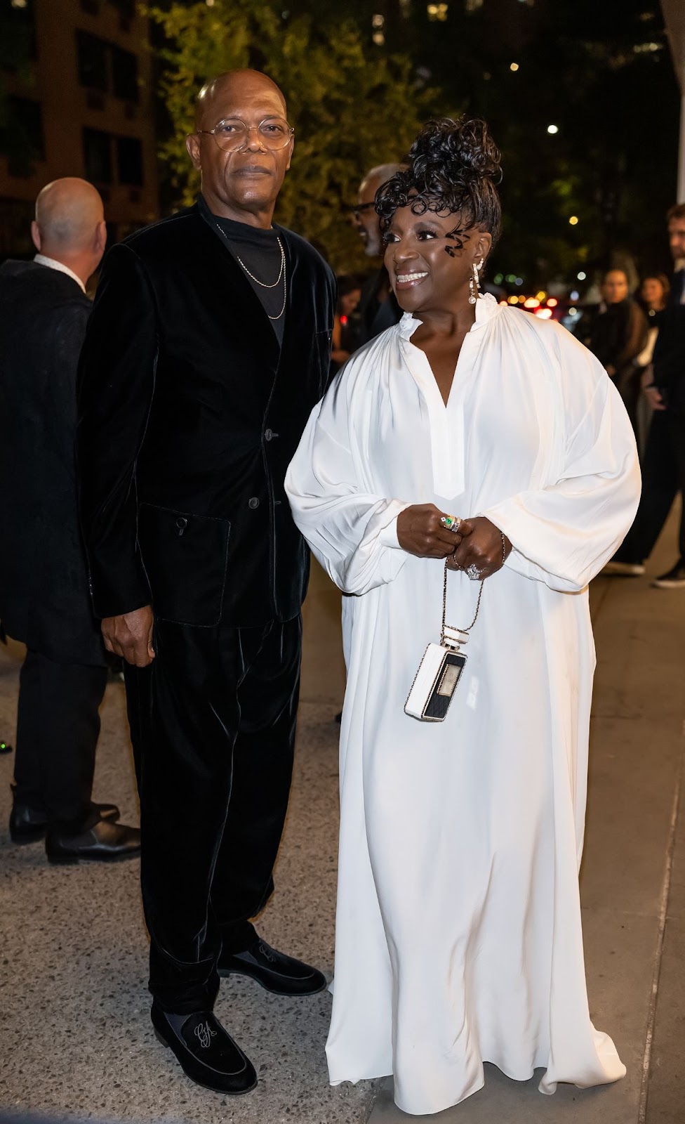 Samuel L. Jackson y LaTanya Richardson en The Museum of Modern Art Film Benefit Presented By CHANEL el 23 de octubre de 2024, en Nueva York | Fuente: Getty Images