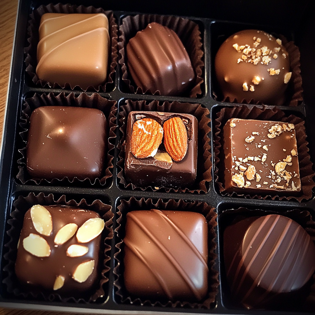 Una caja de bombones | Fuente: Midjourney