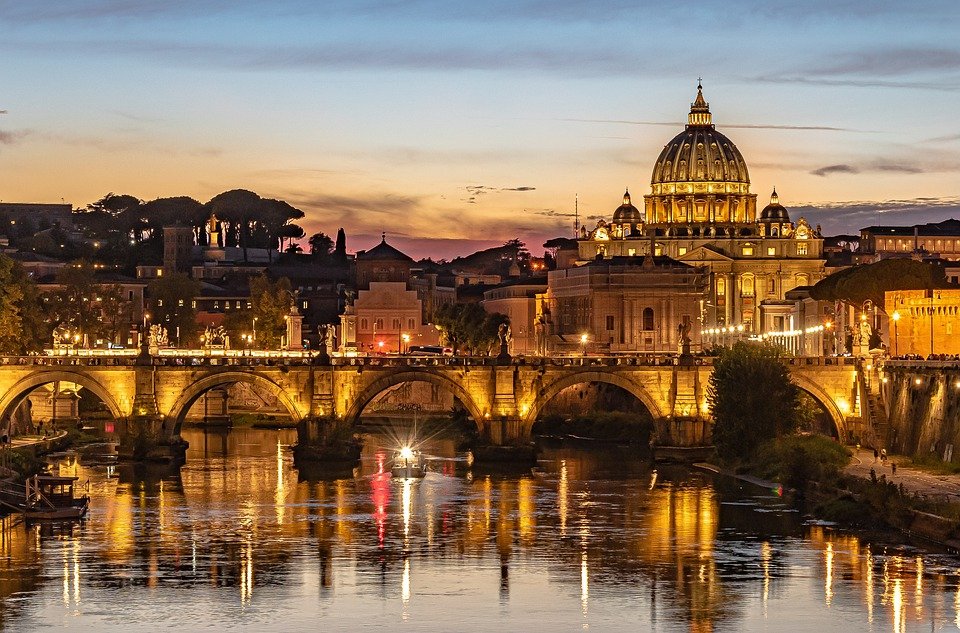 Imágen panorámica del Vaticano. | Foto: Pixabay