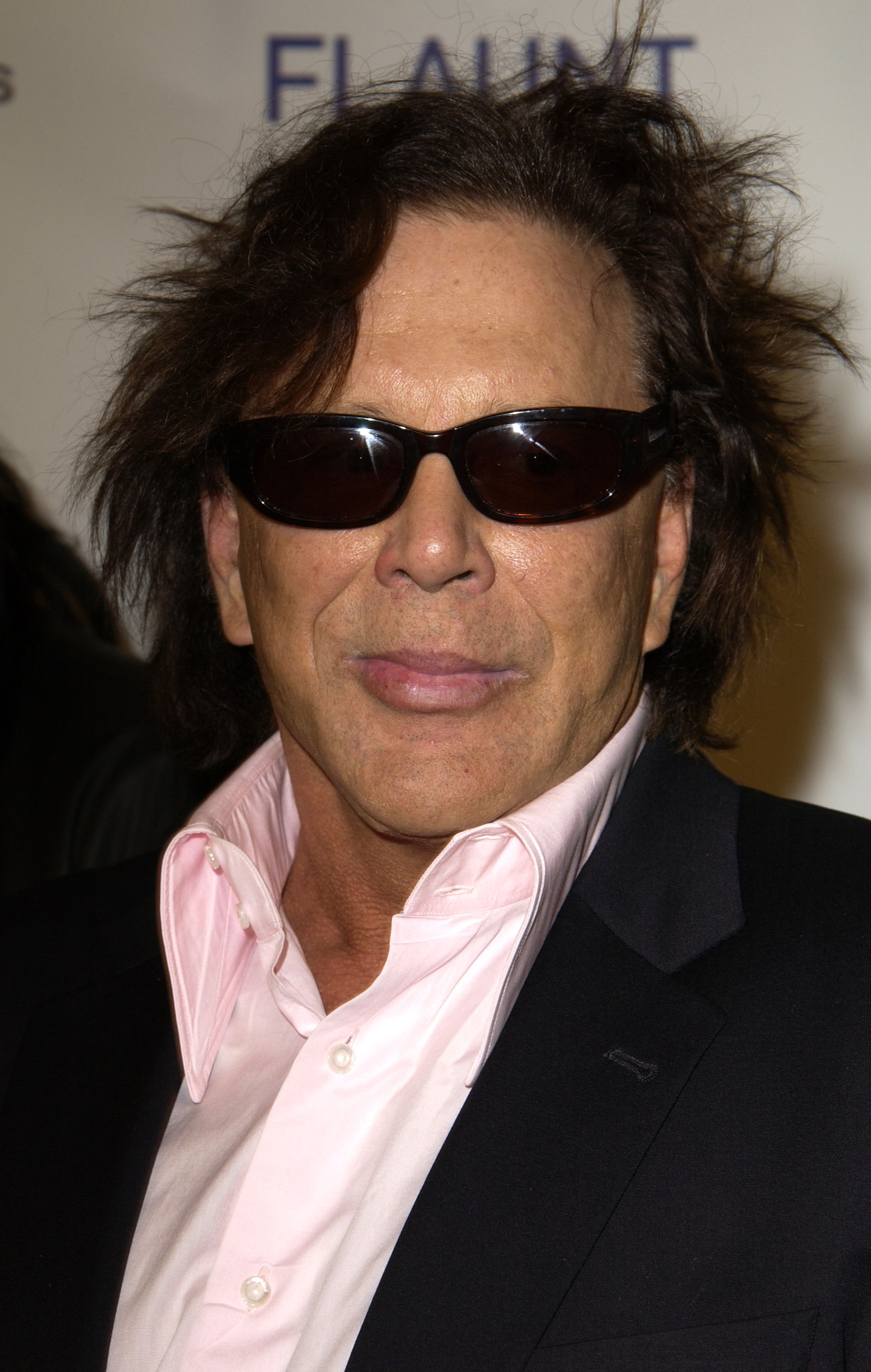 Mickey Rourke en el estreno de "Spun" en Los Ángeles, 2003 | Fuente: Getty Images
