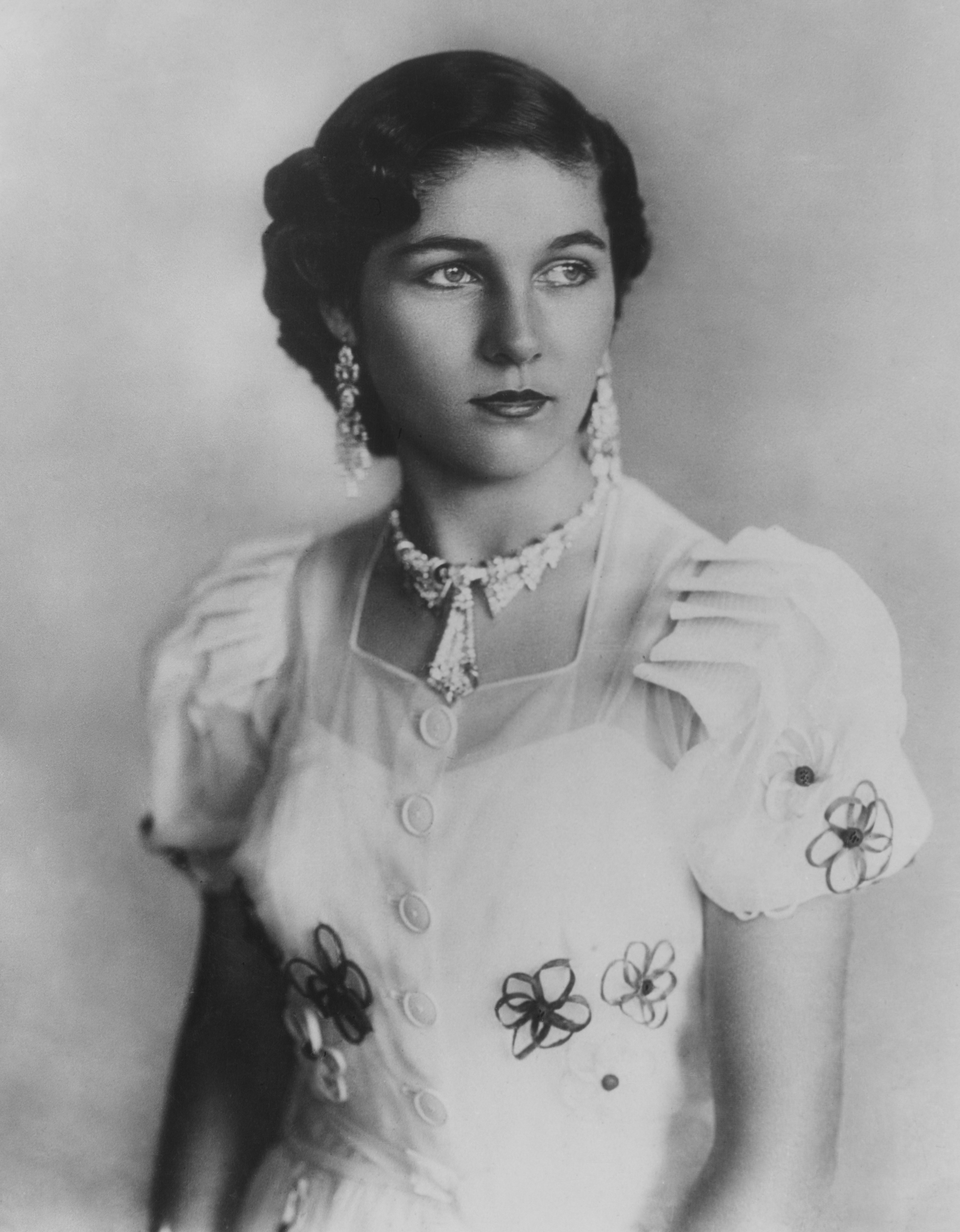 Princesa Fawzia de Egipto en 1938. | Foto. Getty Images