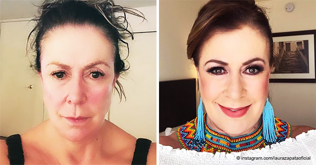 Laura Zapata sorprende a sus fans revelando cómo se ve sin una gota de maquillaje a los 62 años