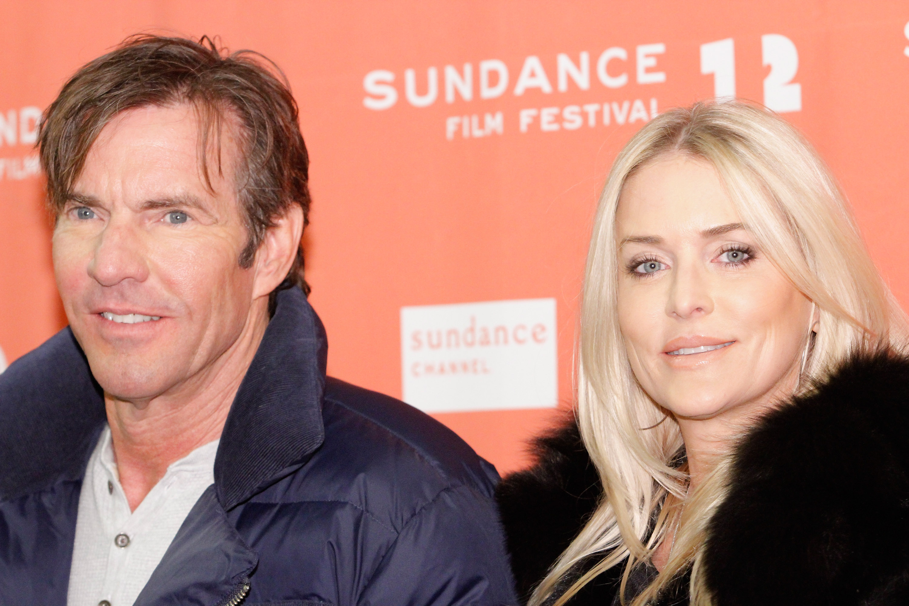 Dennis Quaid y Kimberly Buffington asisten al Festival de Cine de Sundance el 27 de enero de 2012 | Fuente: Getty Images