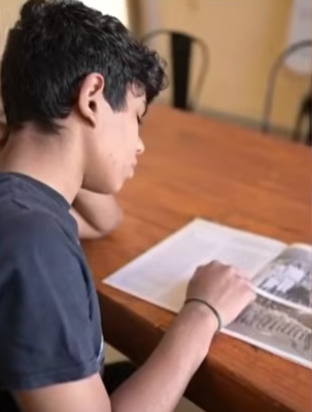 Lucio, el hijo de José María Muscari siempre fue un alumno aplicado | Fuente: YouTube/eltrece