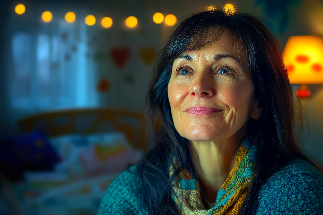 Una mujer sonriente | Fuente: Midjourney
