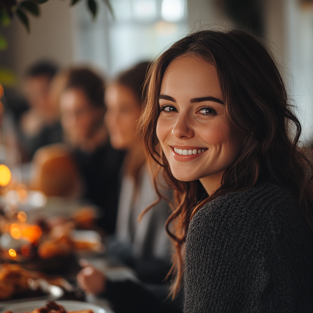 Uma mulher feliz | Fonte: Meio da Jornada