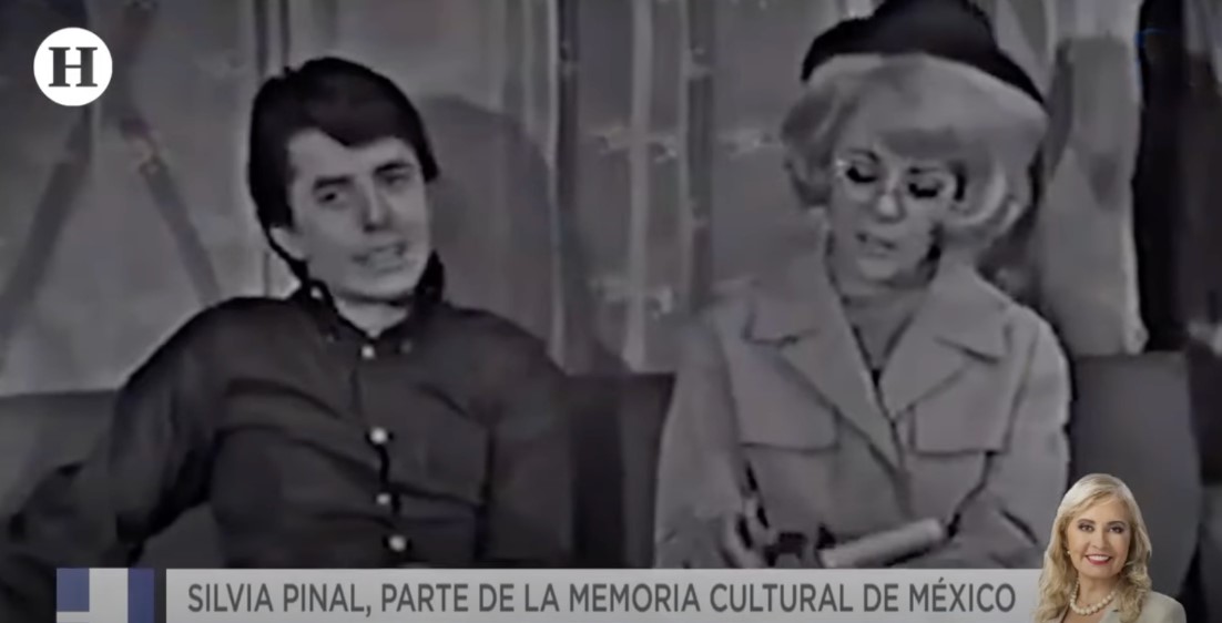 Enrique Guzmán y Silvia Pinal. | Foto: YouTube/El Heraldo de México