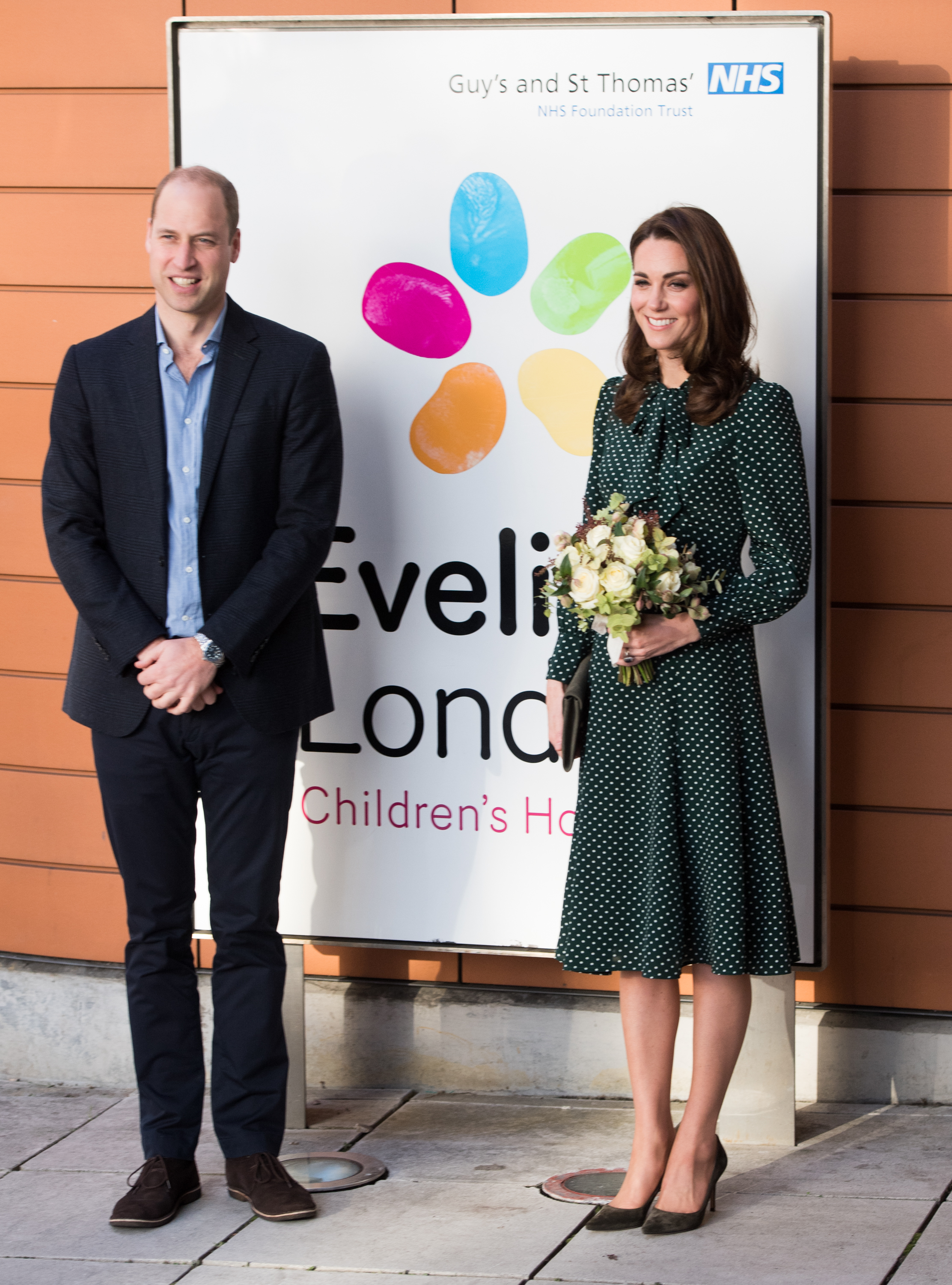 El príncipe William y la princesa Catherine durante su visita al Hospital Infantil Evelina de Londres el 11 de diciembre de 2018 en Londres, Inglaterra | Fuente: Getty Images