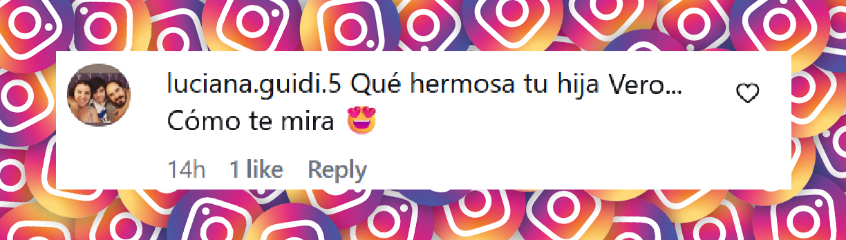 Comentario de una usuaria sobre el cumpleaños de Verónica Lozano y su hija Antonia Rodríguez | Fuente: Instagram/verolozanovl