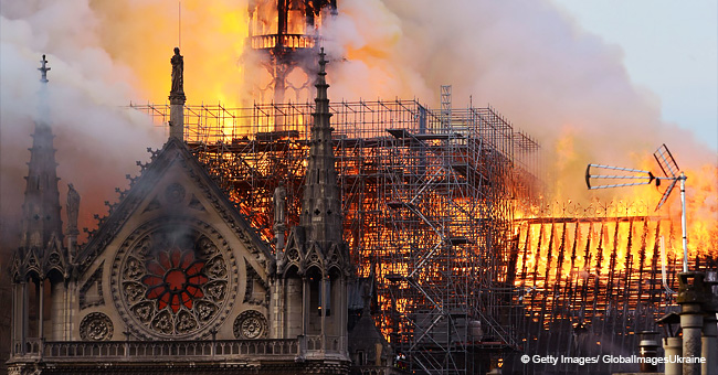 Celebridades muestran su dolor por el incendio en la catedral de Notre Dame