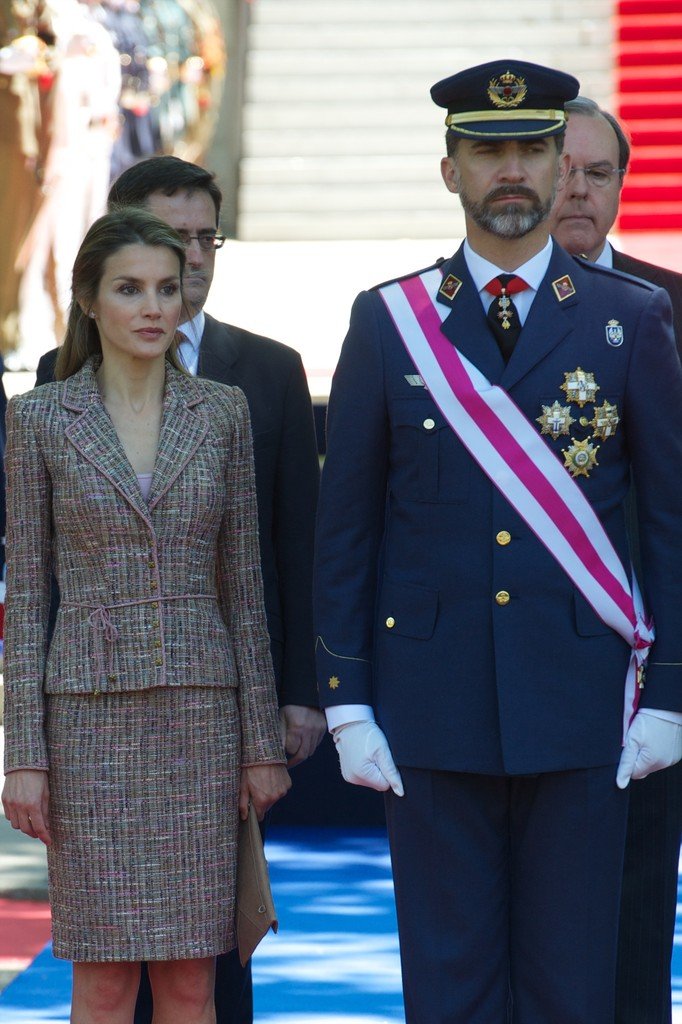 Felipe VI y Letizia, reyes de España, presiden un acto público. | Foto: Flickr