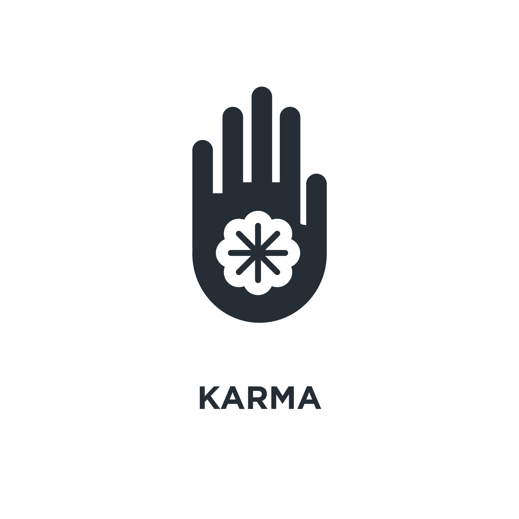 Logotipo del karma | Foto: Shutterstock