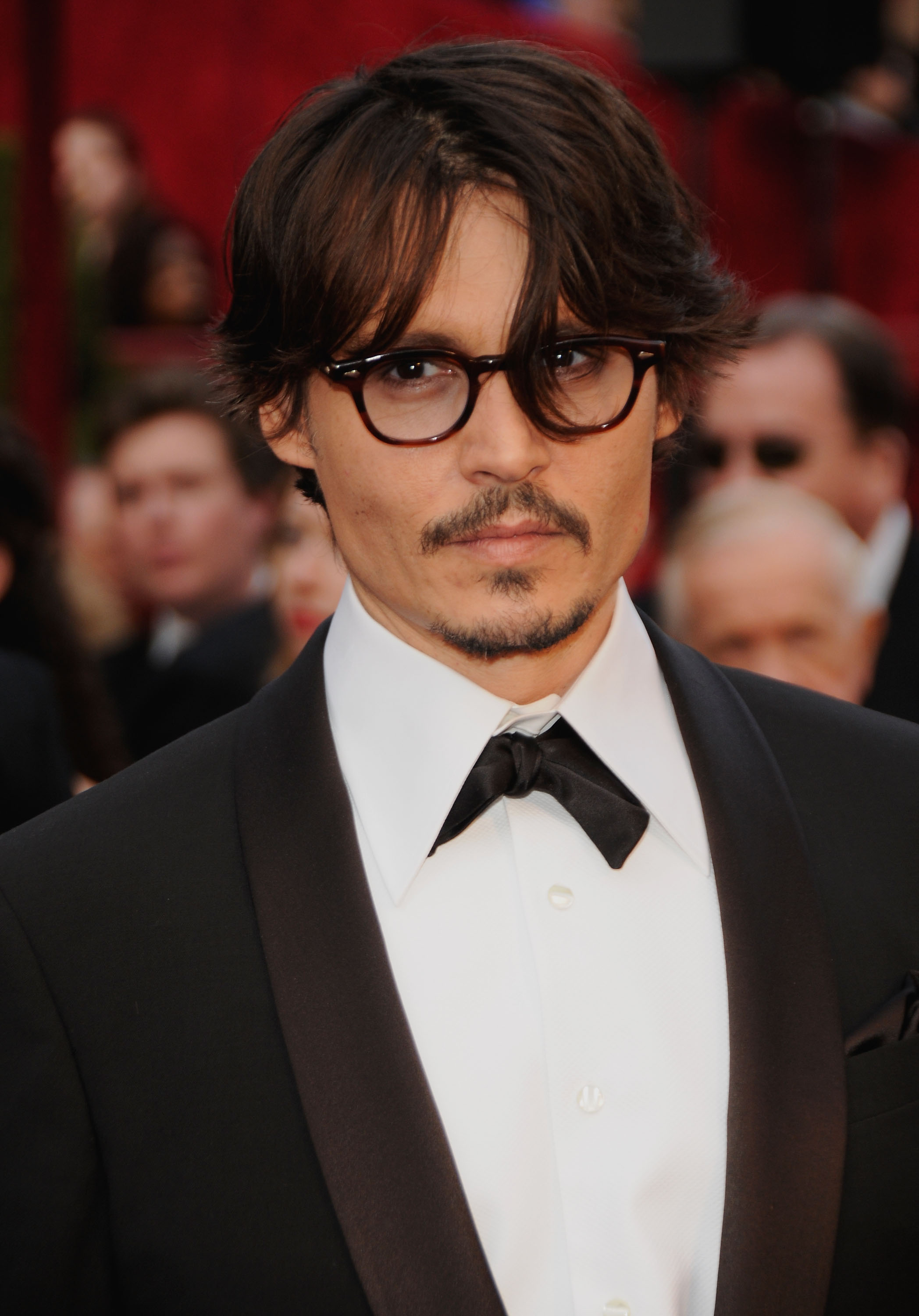 Johnny Depp en los 80º Premios Anuales de la Academia el 24 de febrero de 2008 en Hollywood. | Fuente: Getty Images
