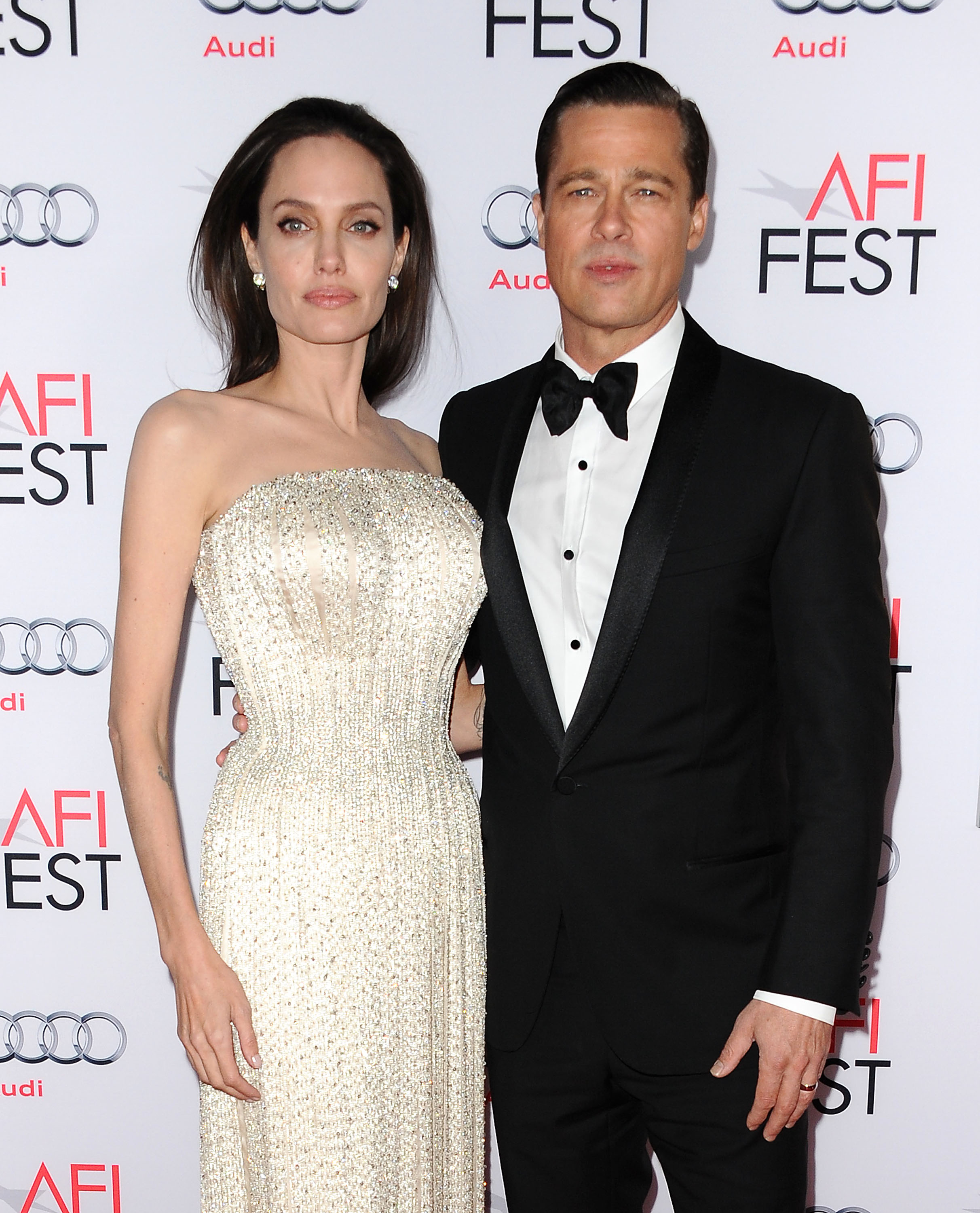 Angelina Jolie y Brad Pitt asisten al estreno de "By the Sea" el 5 de noviembre de 2015 | Fuente: Getty Images