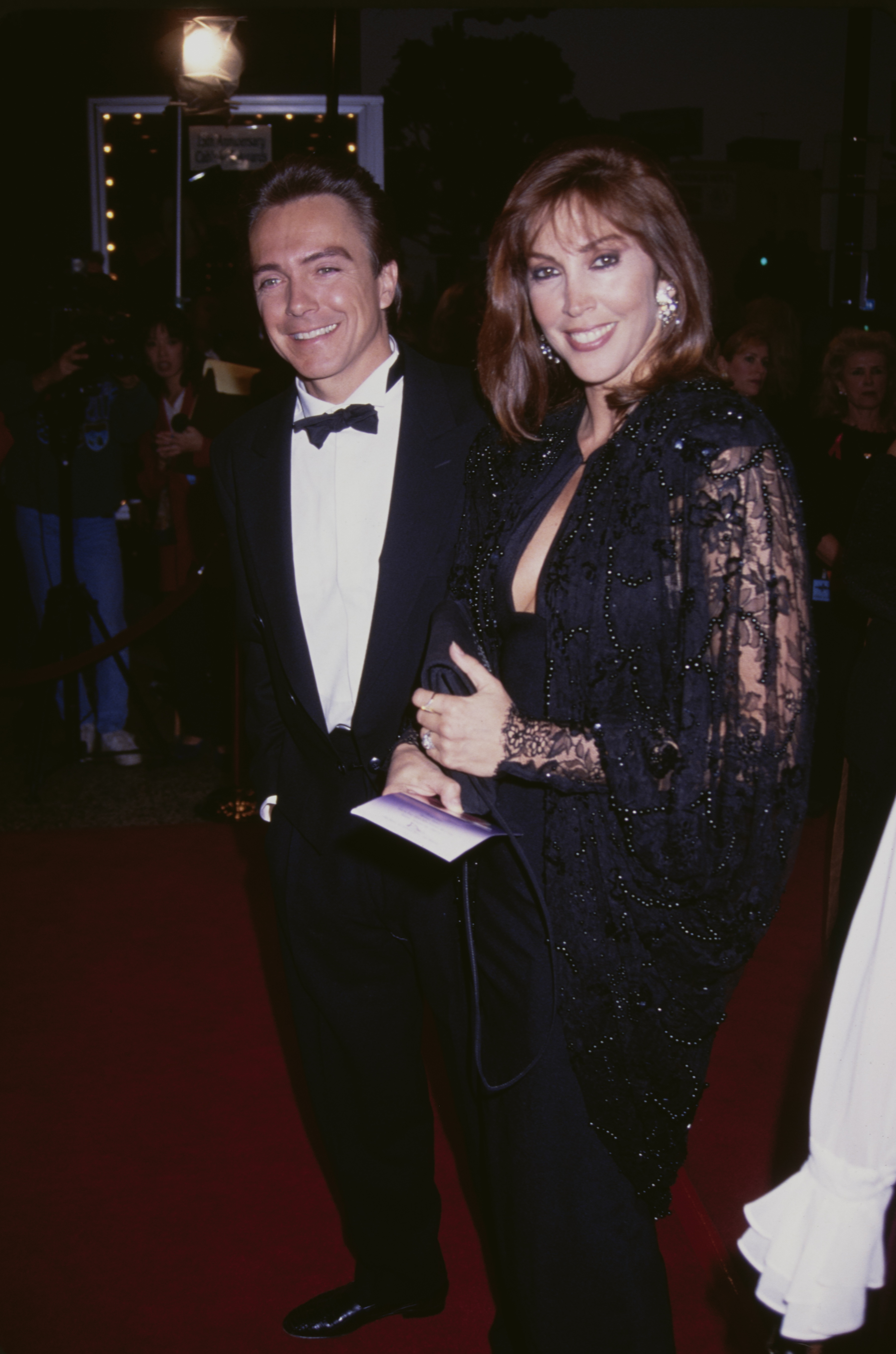 David Cassidy y Sue Shifrin durante los Premios Cable Ace en Los Ángeles, California, el 15 de enero de 1994 | Fuente: Getty Images