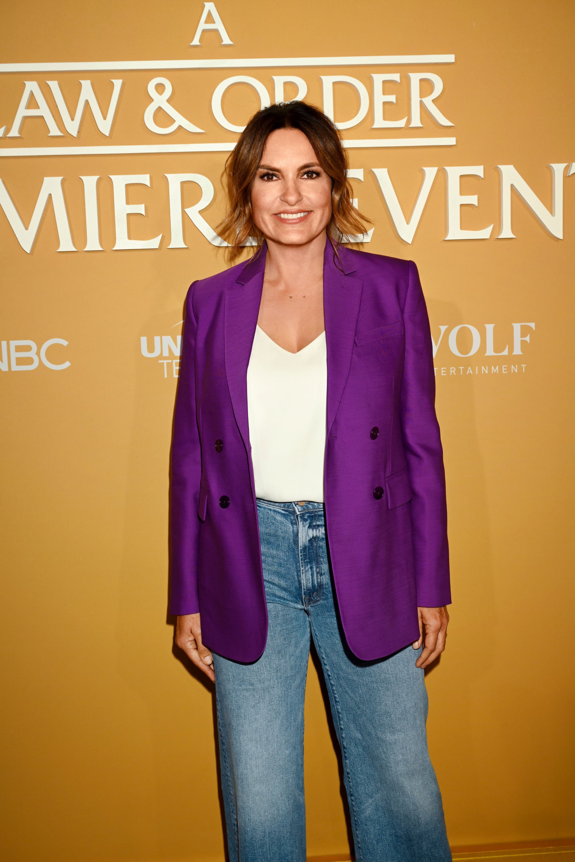 Mariska Hargitay, Ley y Orden: Special Victims Unit en Capitale NYC, 19 de septiembre de 2022. | Foto: Getty Images