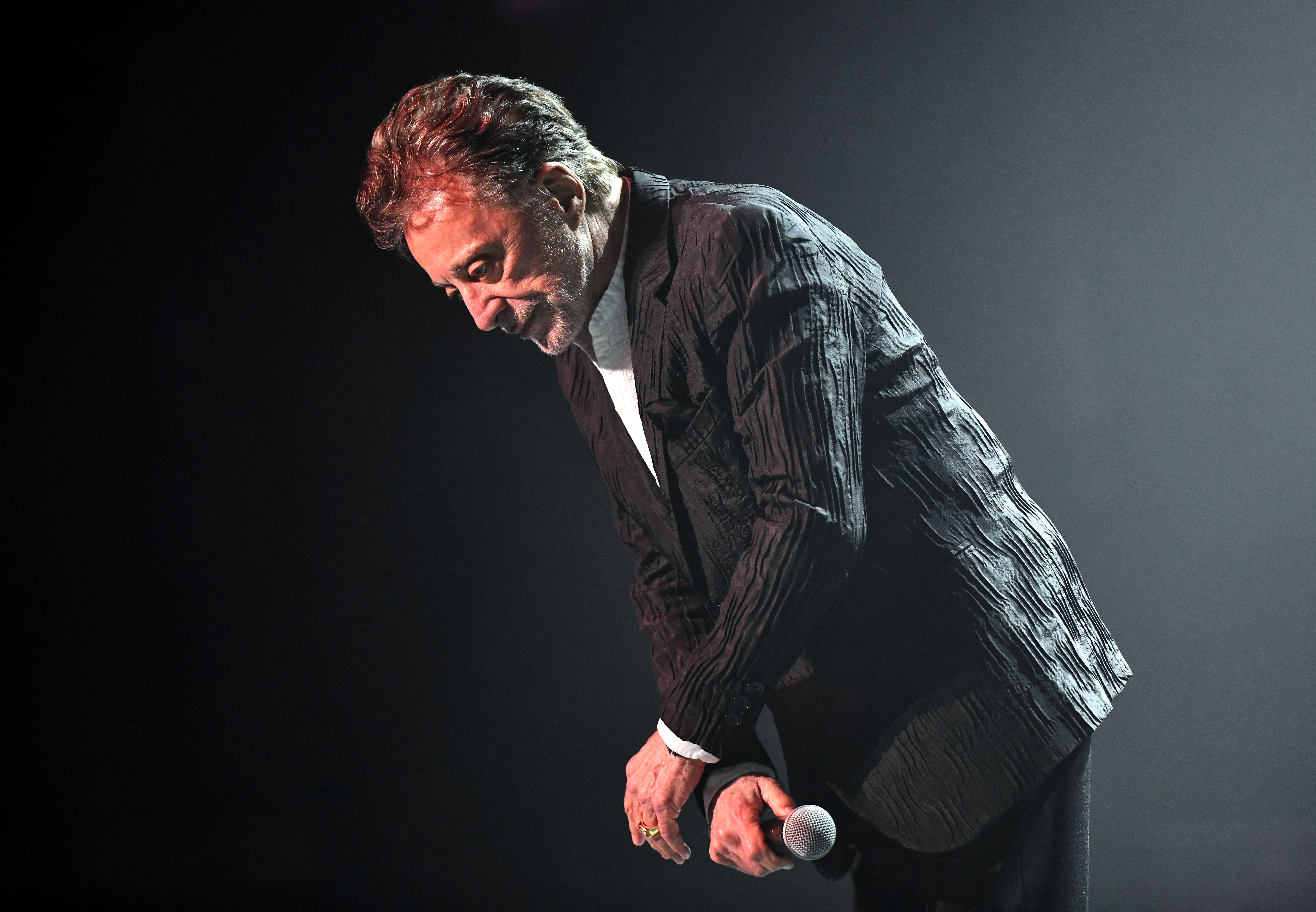 El legendario cantante actuando en el Teatro Saban el 1 de marzo de 2019, en Beverly Hills, California. | Fuente: Getty Images