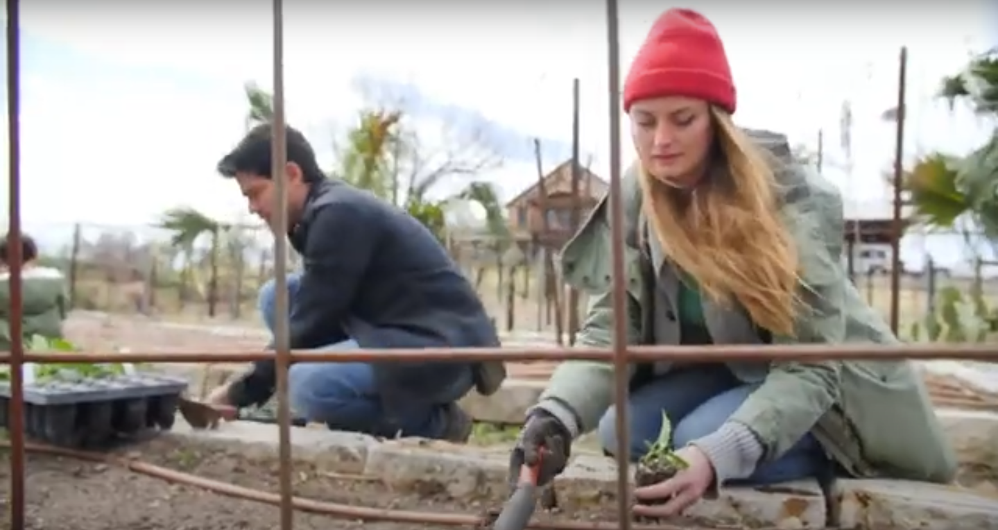 Adrian Grenier y su esposa | Fuente: YouTube/Earth Speed by Adrian Grenier