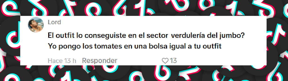 Comentario de un usuario sobre el atuendo de Sofía Sola, la hija de Maru Botana, para un casamiento | Fuente: TikTok/sofffiaasola
