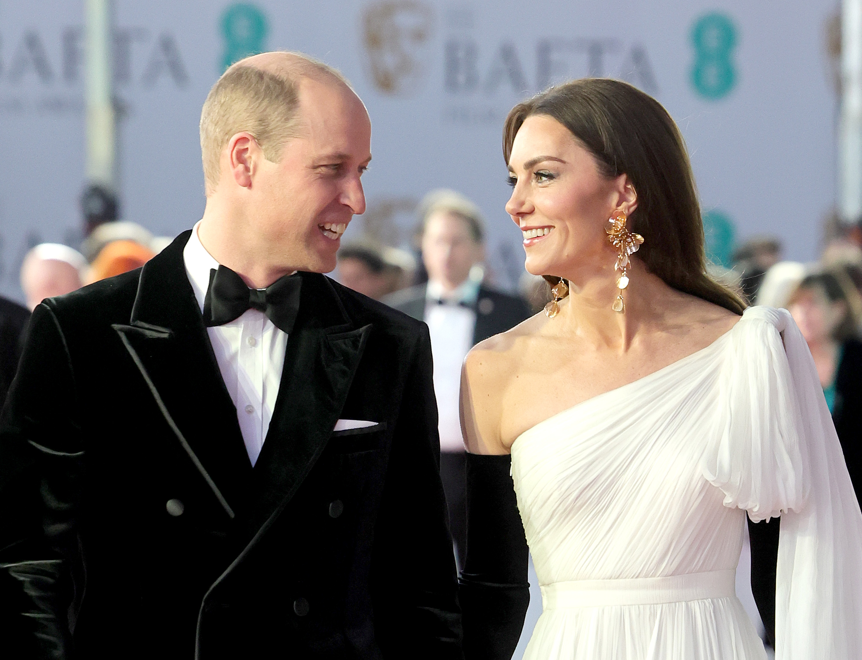 El príncipe William y la princesa Catherine el 19 de febrero de 2023, en Londres, Inglaterra | Fuente: Getty Images