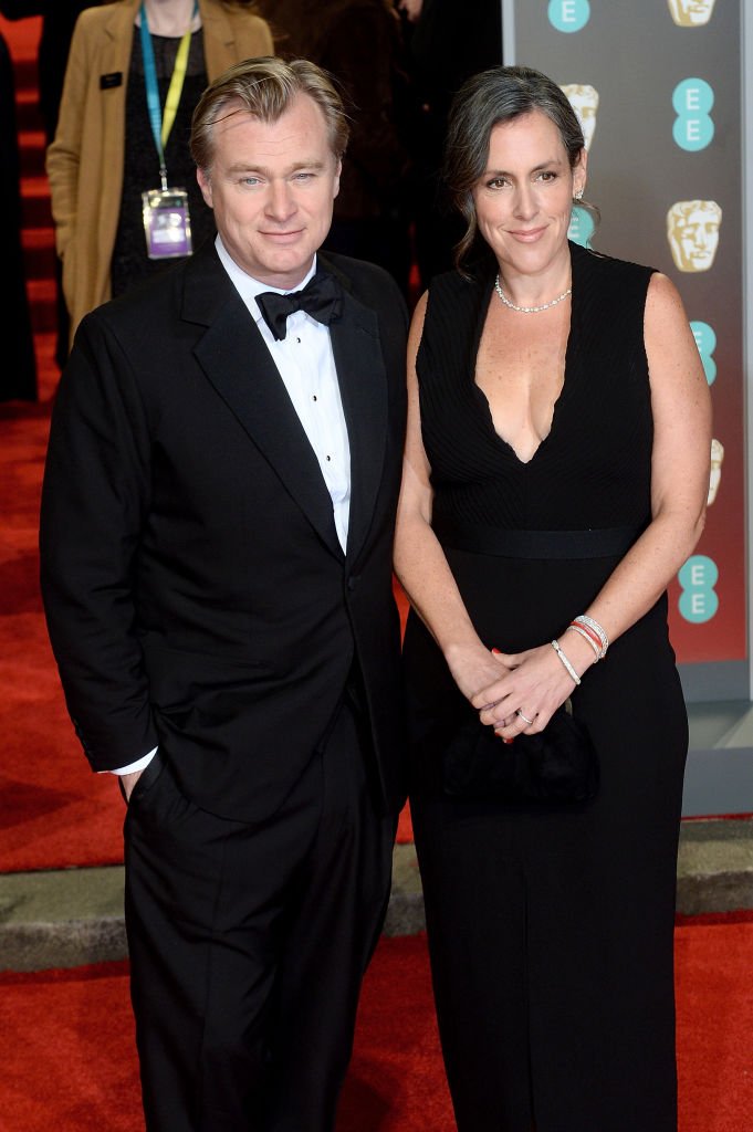 Christopher Nolan y Emma Thomas asisten a los EE British Academy Film Awards. | Foto: Getty Images