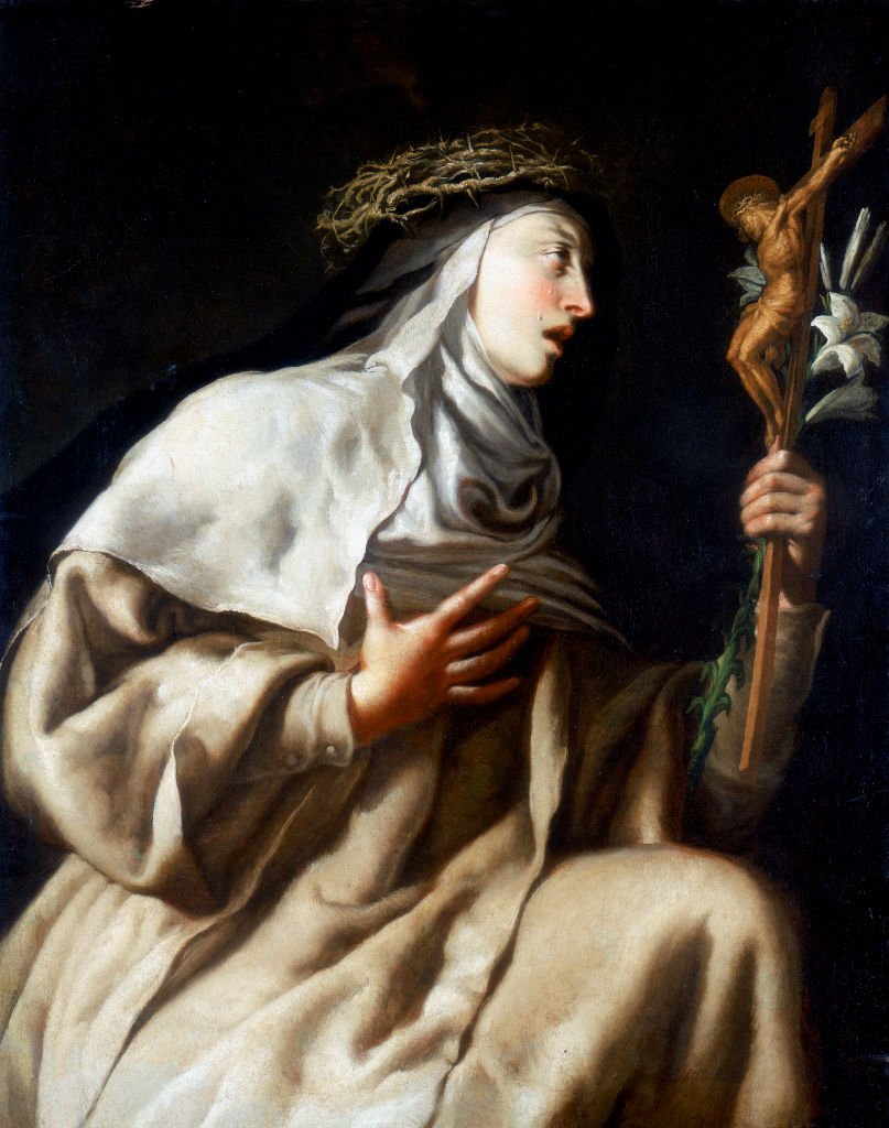 'Santa Teresa de Ávila ante la Cruz', c1621-1663. | Foto: Getty Images
