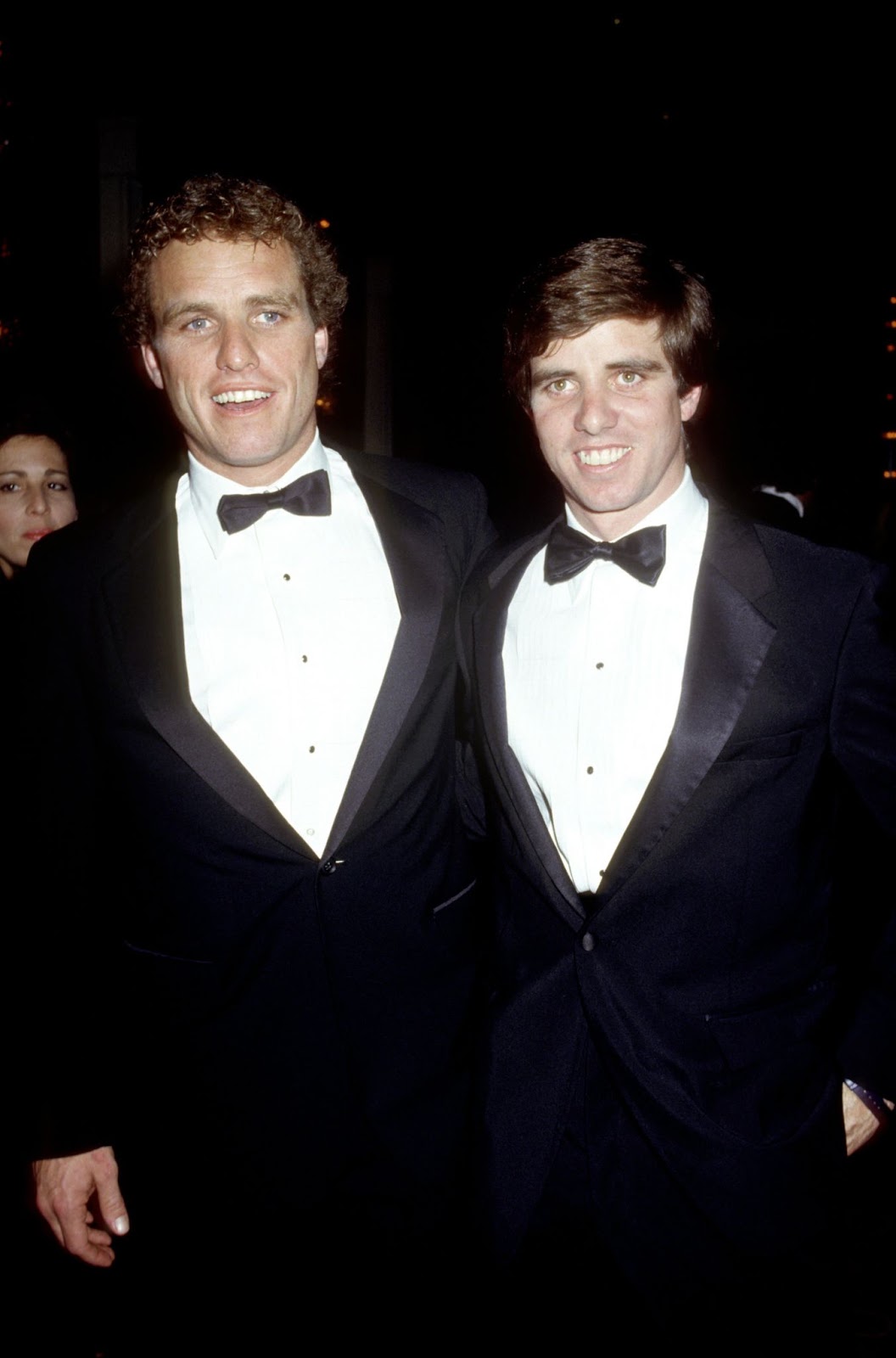 Joe y Michael Kennedy en los Premios de la Fundación Starlight el 1 de febrero de 1987. | Fuente: Getty Images