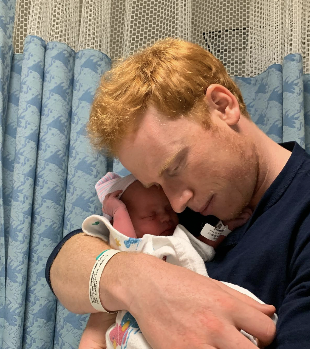 Aspen y su padre, de un post fechado el 27 de abril de 2020 | Fuente: Instagram/reedchoward