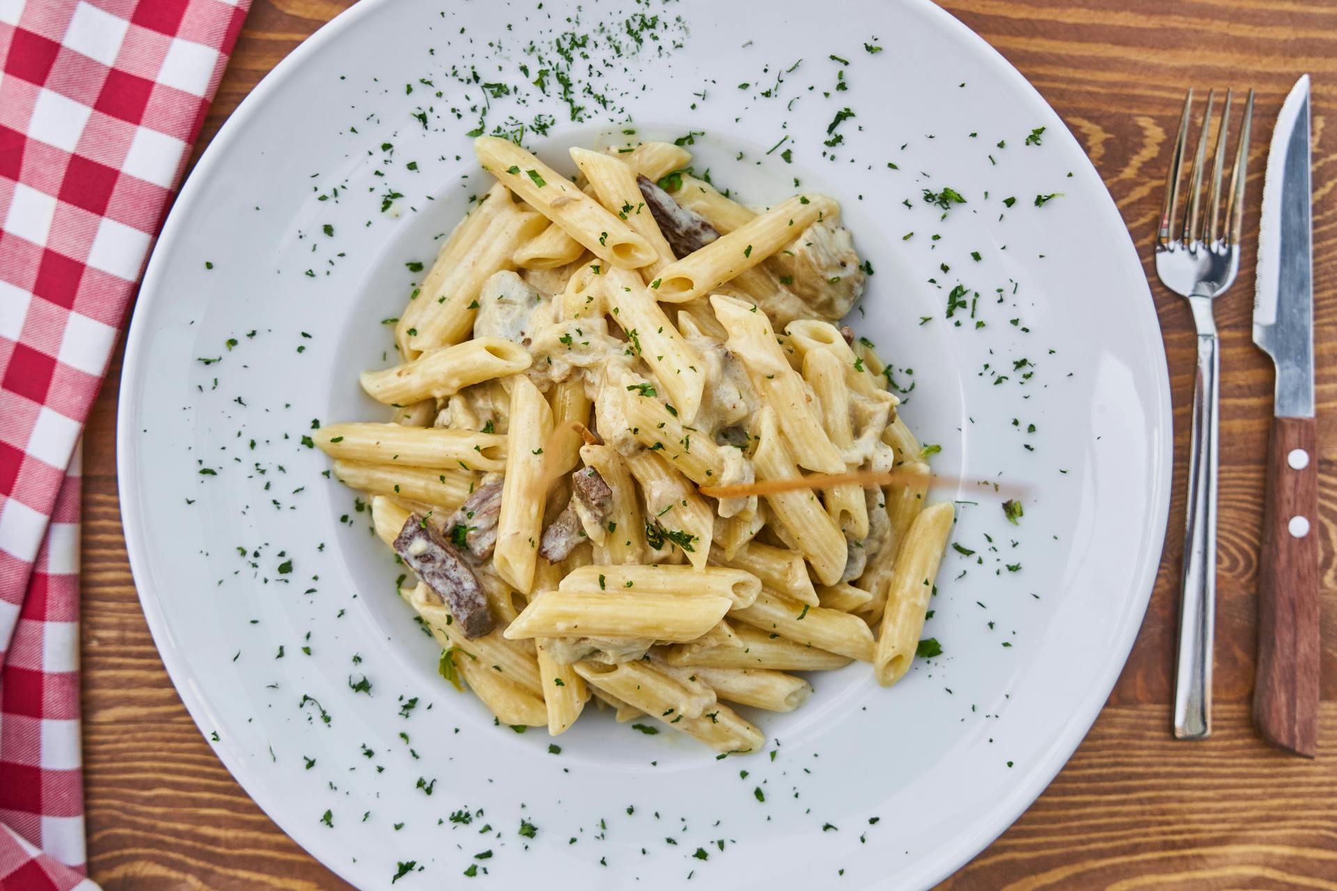 Un plato de pasta | Fuente: Pexels