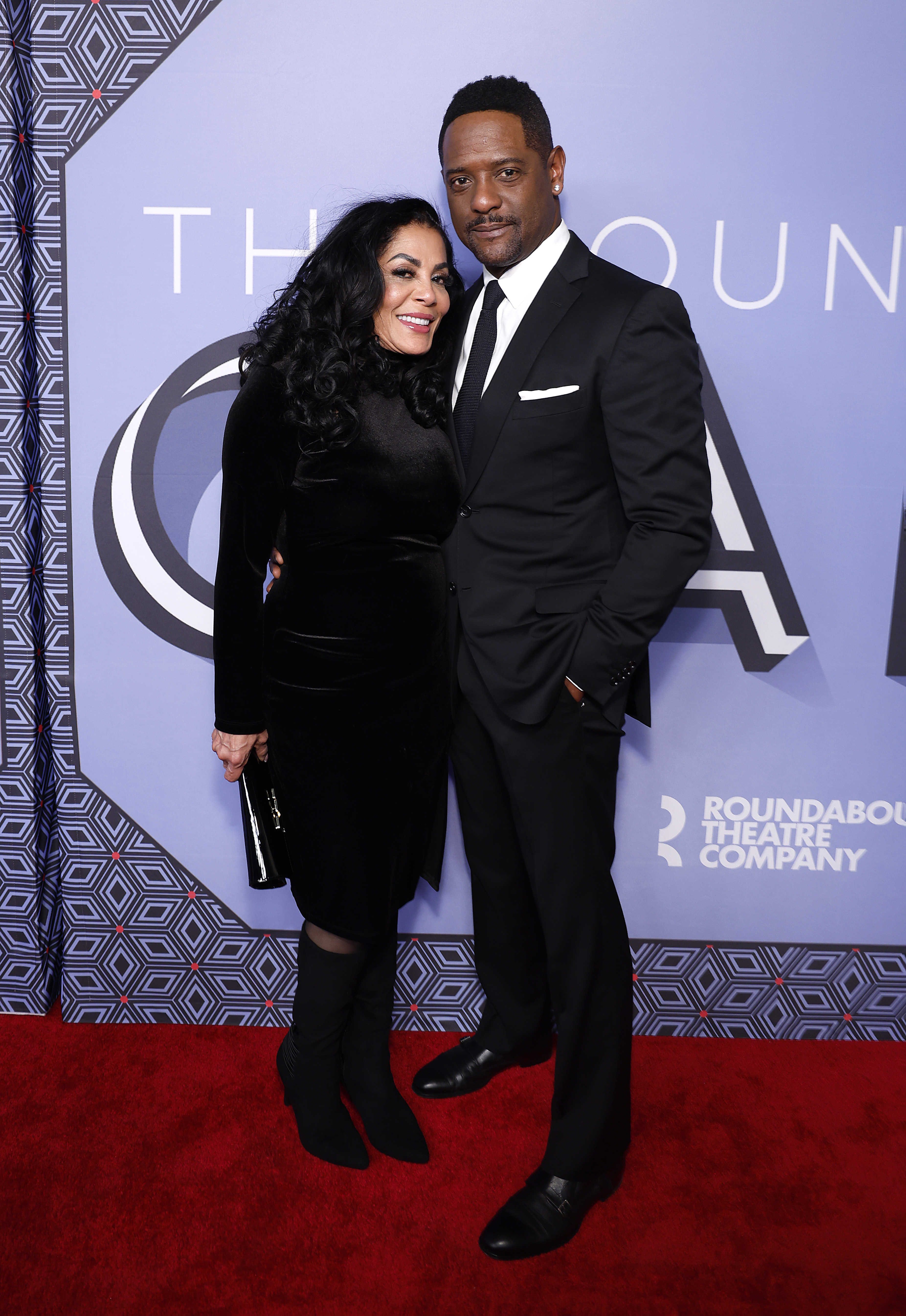 Josie Hart y Blair Underwood en la gala de The Roundabout, celebrada en Nueva York el 6 de marzo de 2023. | Fuente: Getty Images