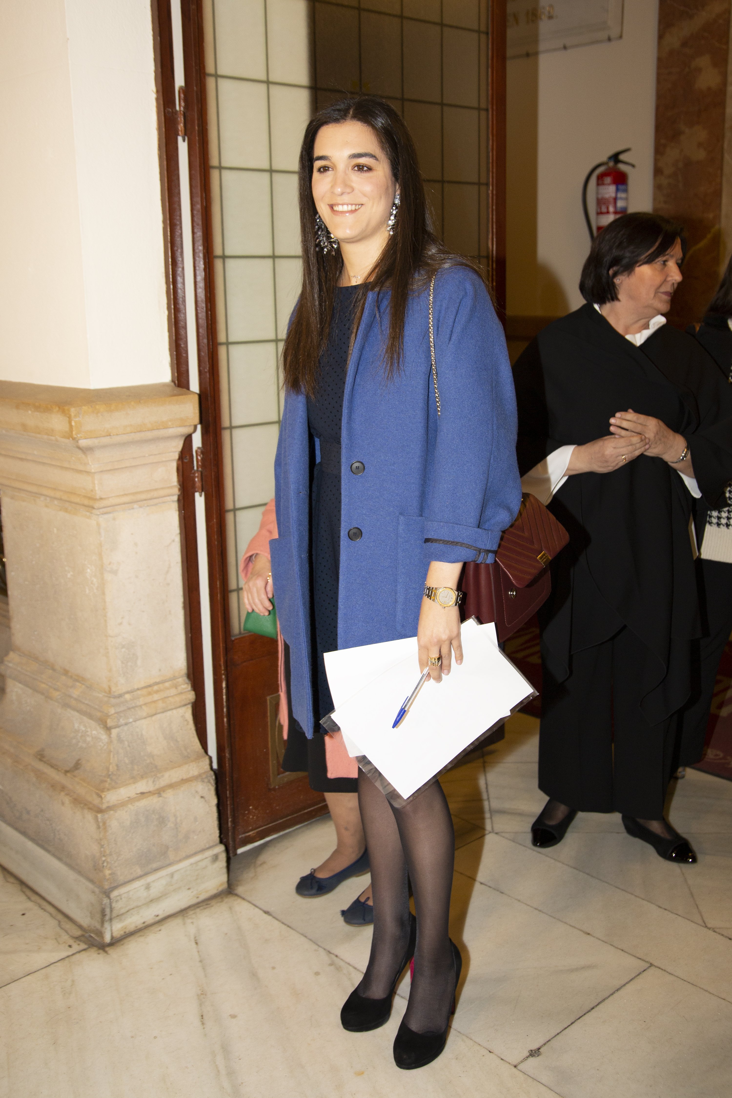 Bárbara Mirjan en febrero de 2020 en Madrid. | Foto: Getty Images