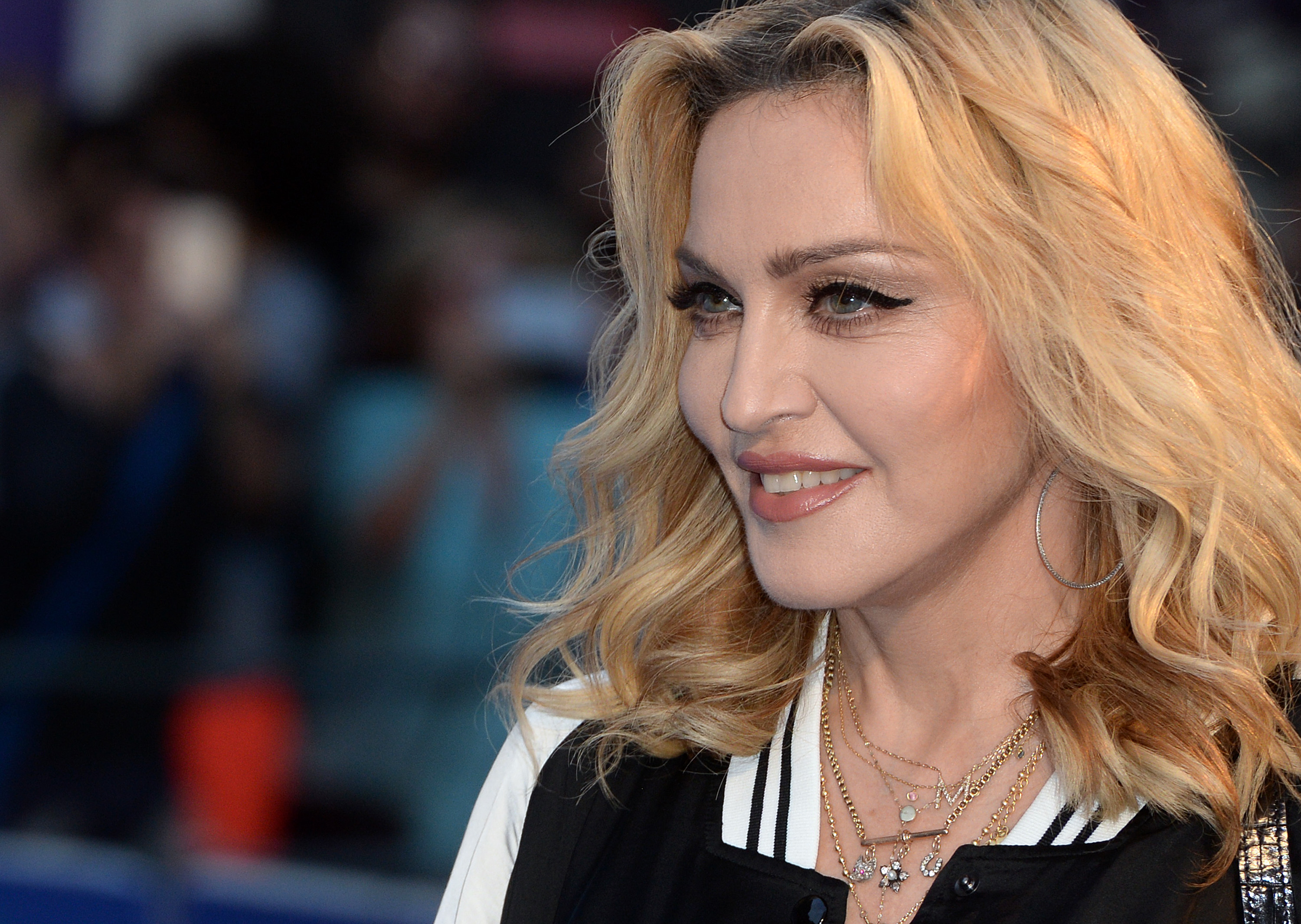 Madonna en el estreno mundial de "The Beatles: Eight Days A Week - The Touring Years" en Londres, Inglaterra, el 15 de septiembre de 2016 | Fuente: Getty Images