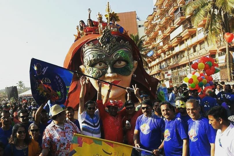 Carnavales en Goa. | Imagen: Wikipedia