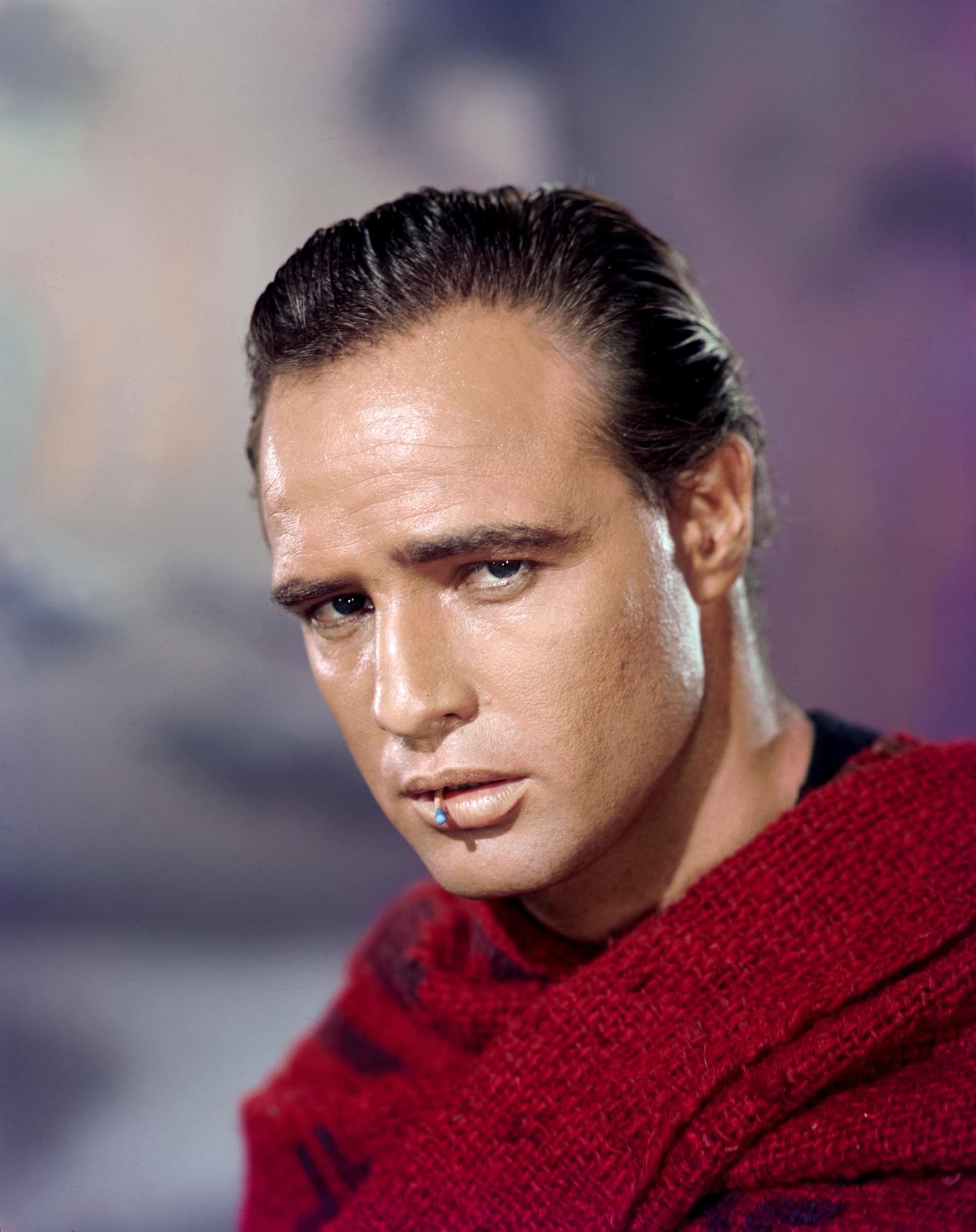 Marlon Brando en el plató de su película One-Eyed Jacks estrenada en 1961 | Fuente: Getty Images