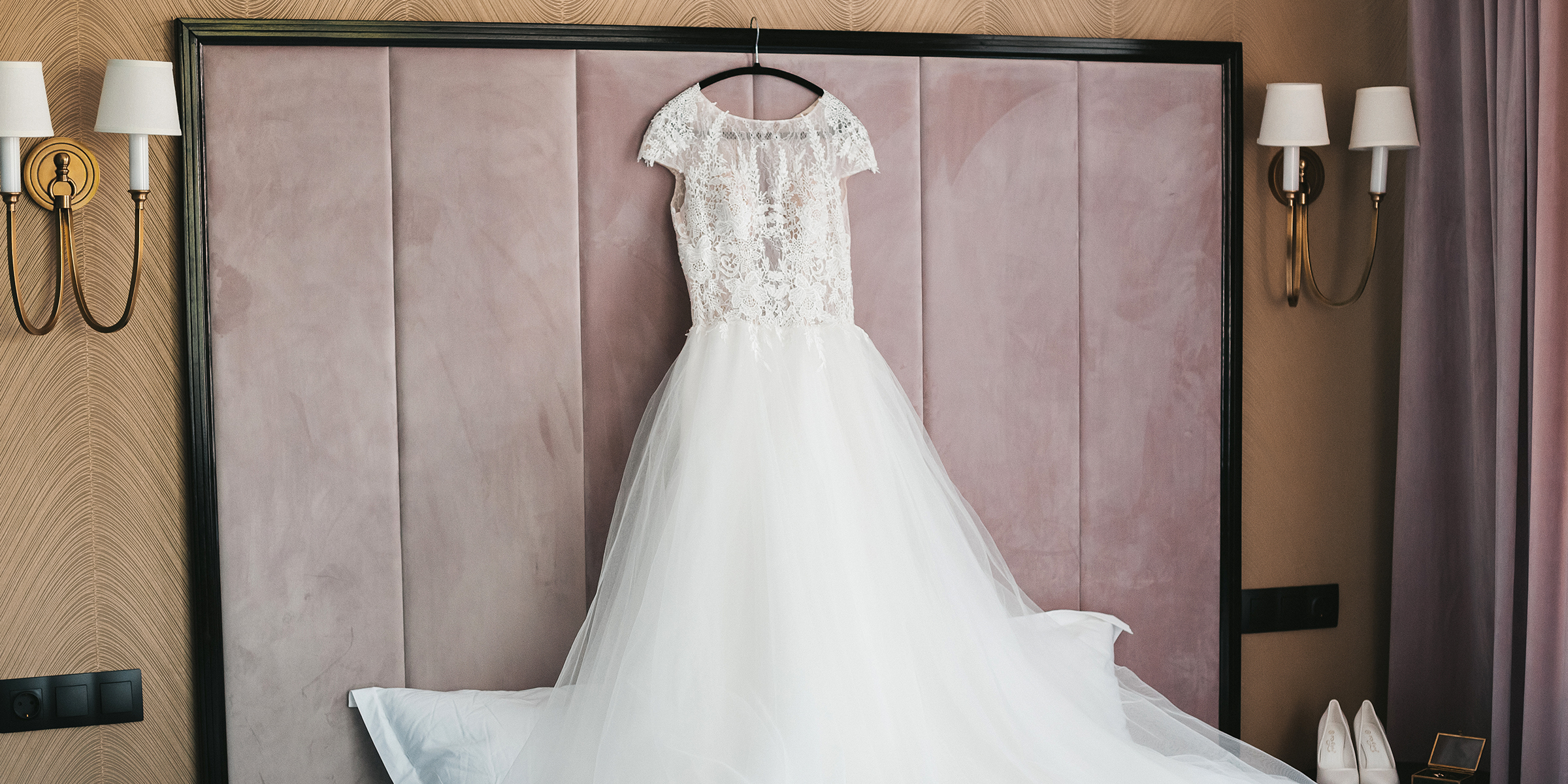 Un vestido de novia | Fuente: Shutterstock