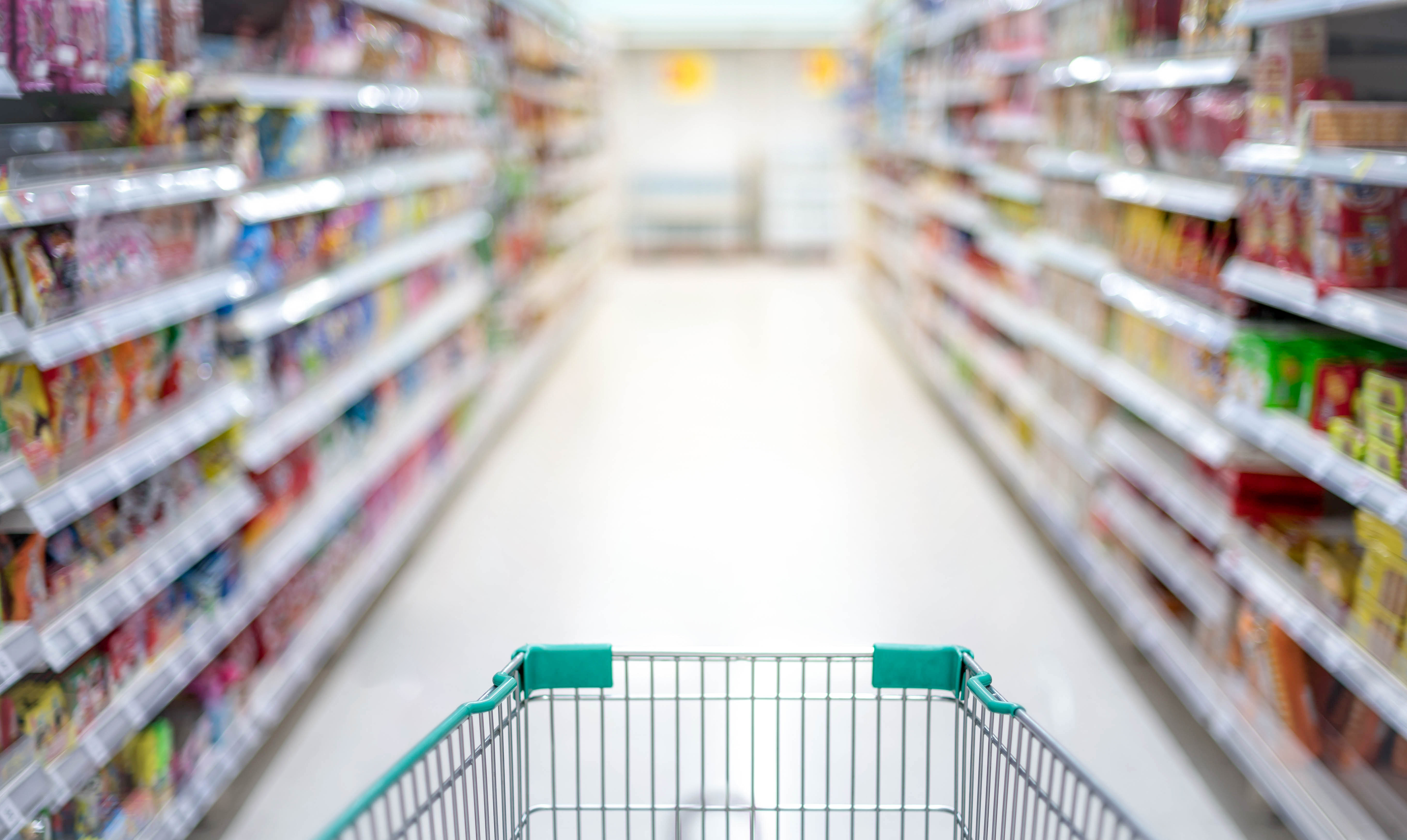 Un pasillo de supermercado | Fuente: Shutterstock