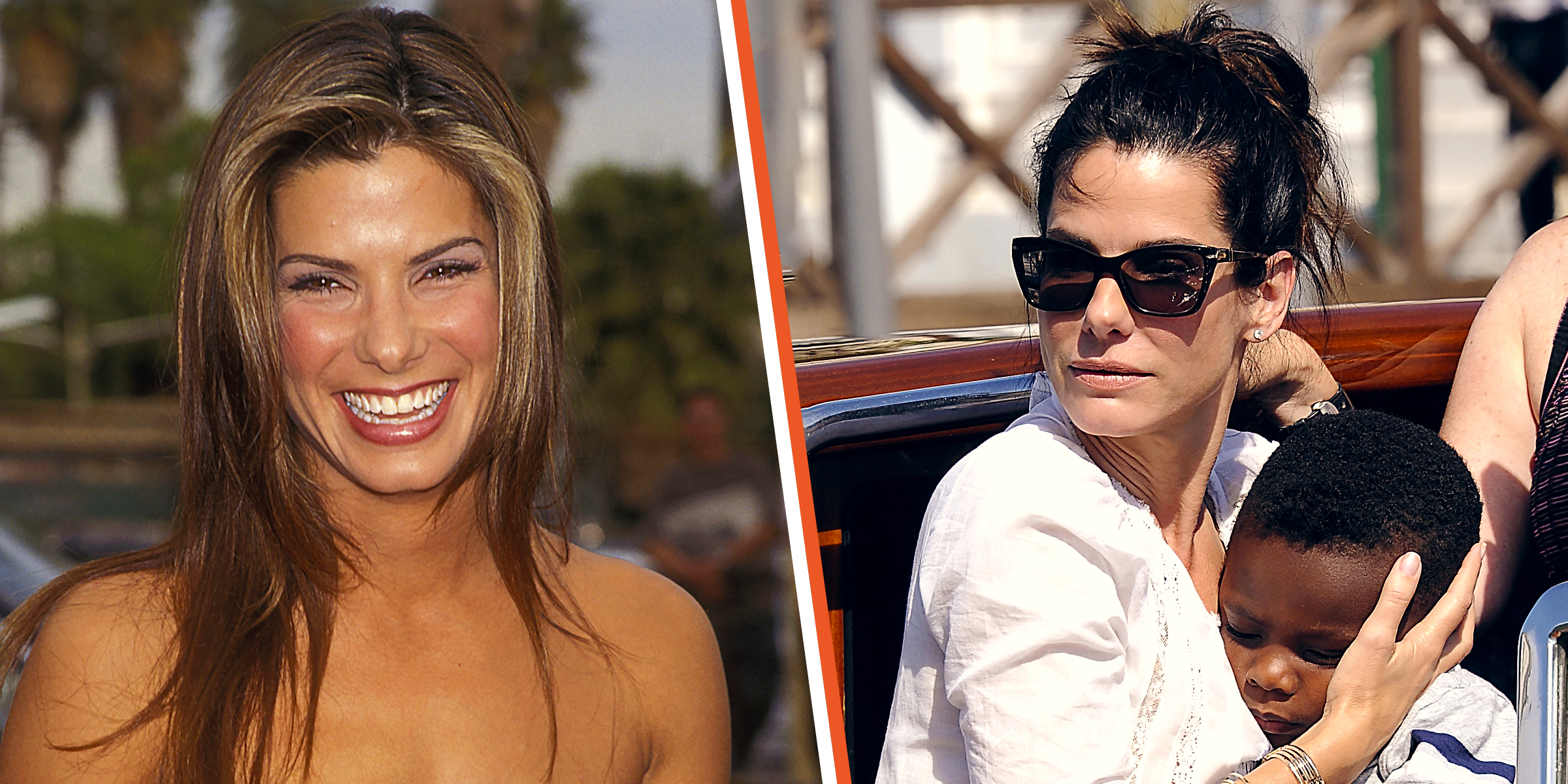Sandra Bullock. | Sandra Bullock y Louis Bullock. | Foto: Getty Images