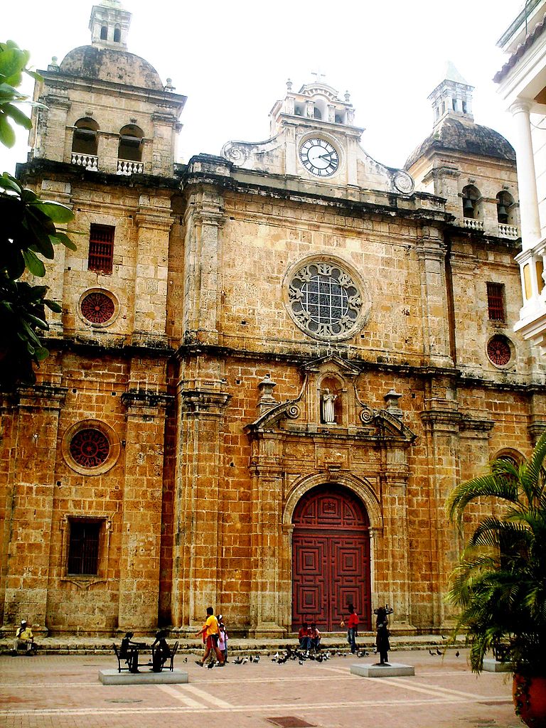 Iglesia de san Pedro Claver en Cartagena de Indias.| Fuente: Wikipedia
