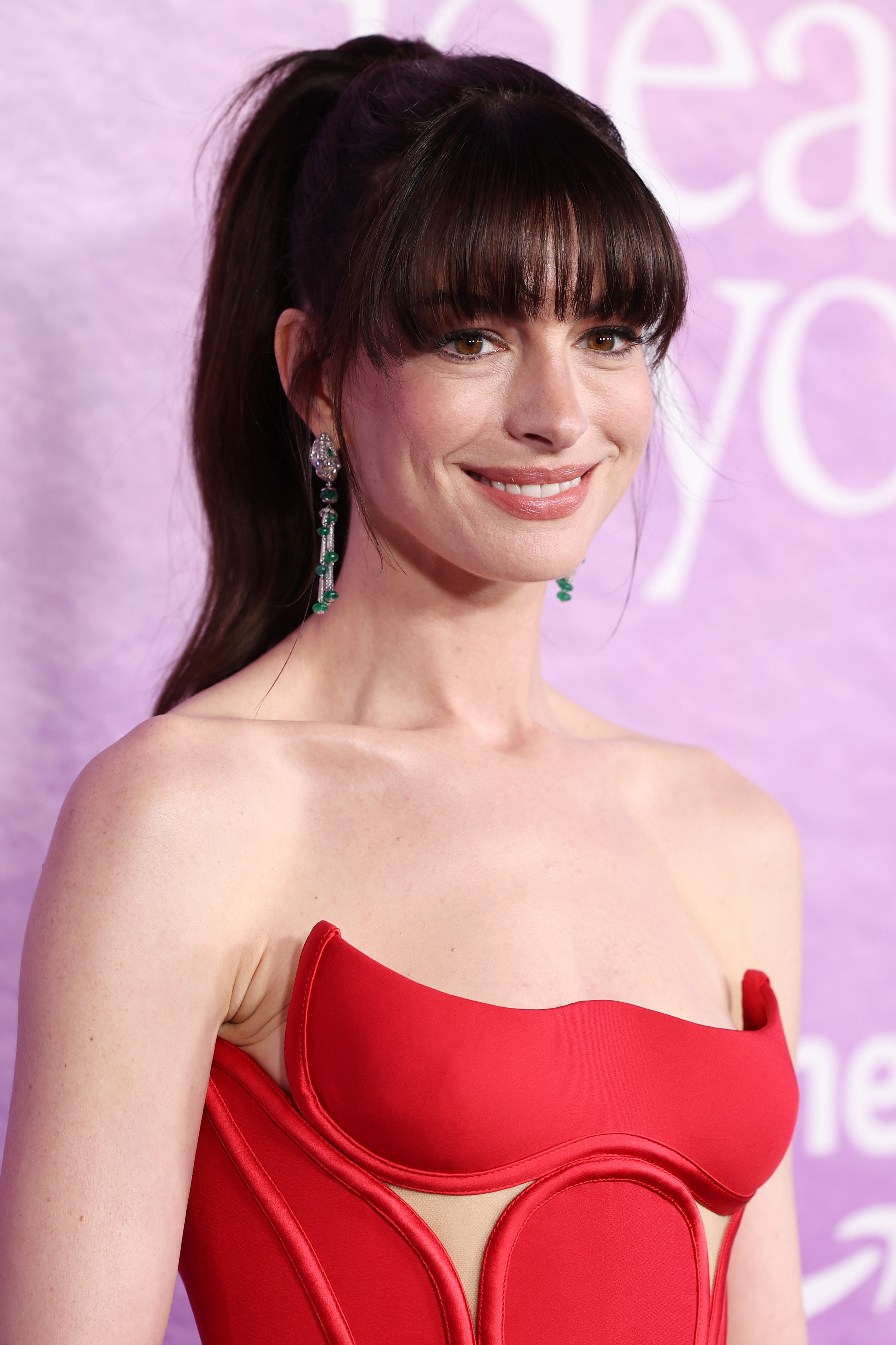 Anne Hathaway asiste al estreno de "The Idea Of You" en Nueva York el 29 de abril de 2024 en Nueva York | Fuente: Getty Images