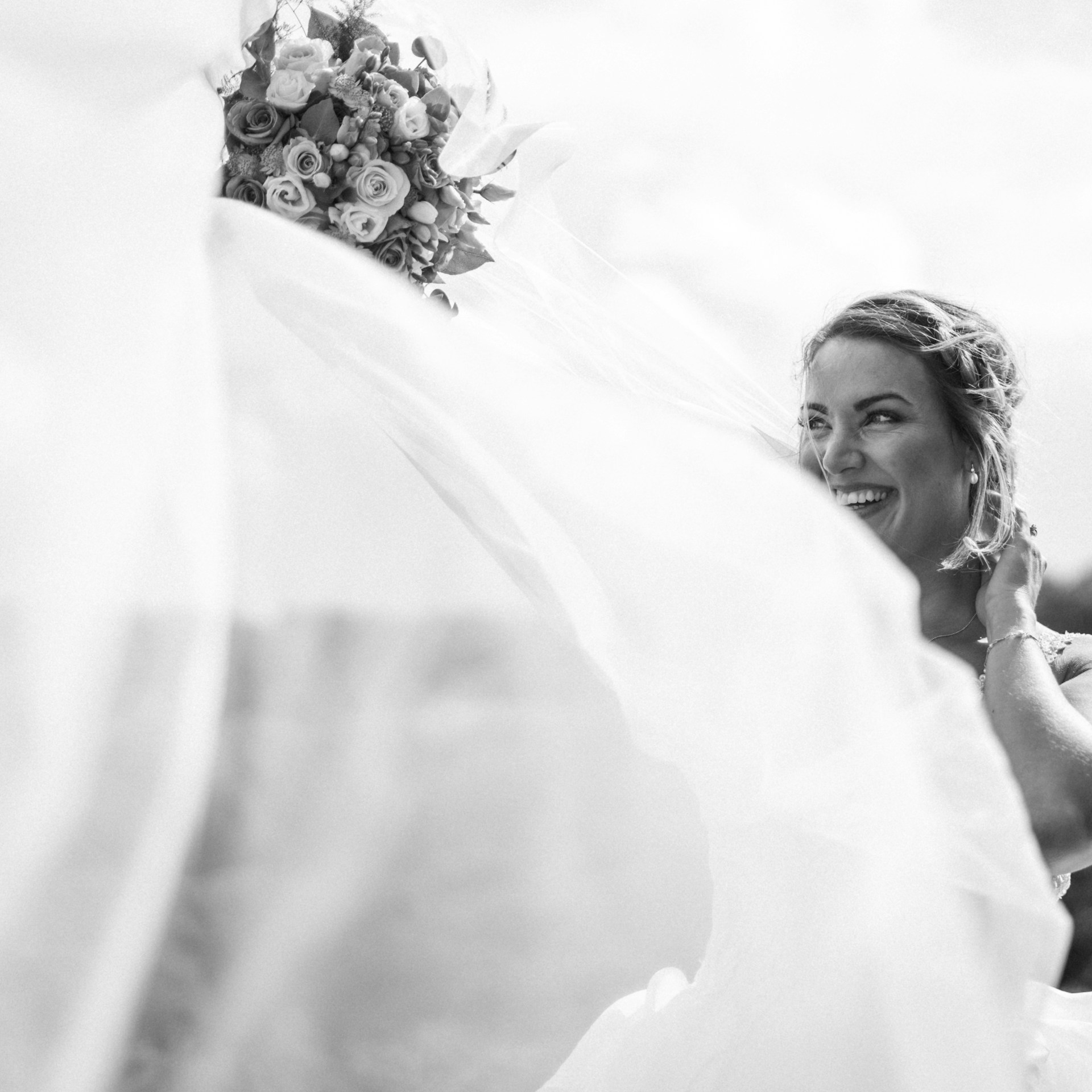 Una novia feliz | Fuente: Unsplash