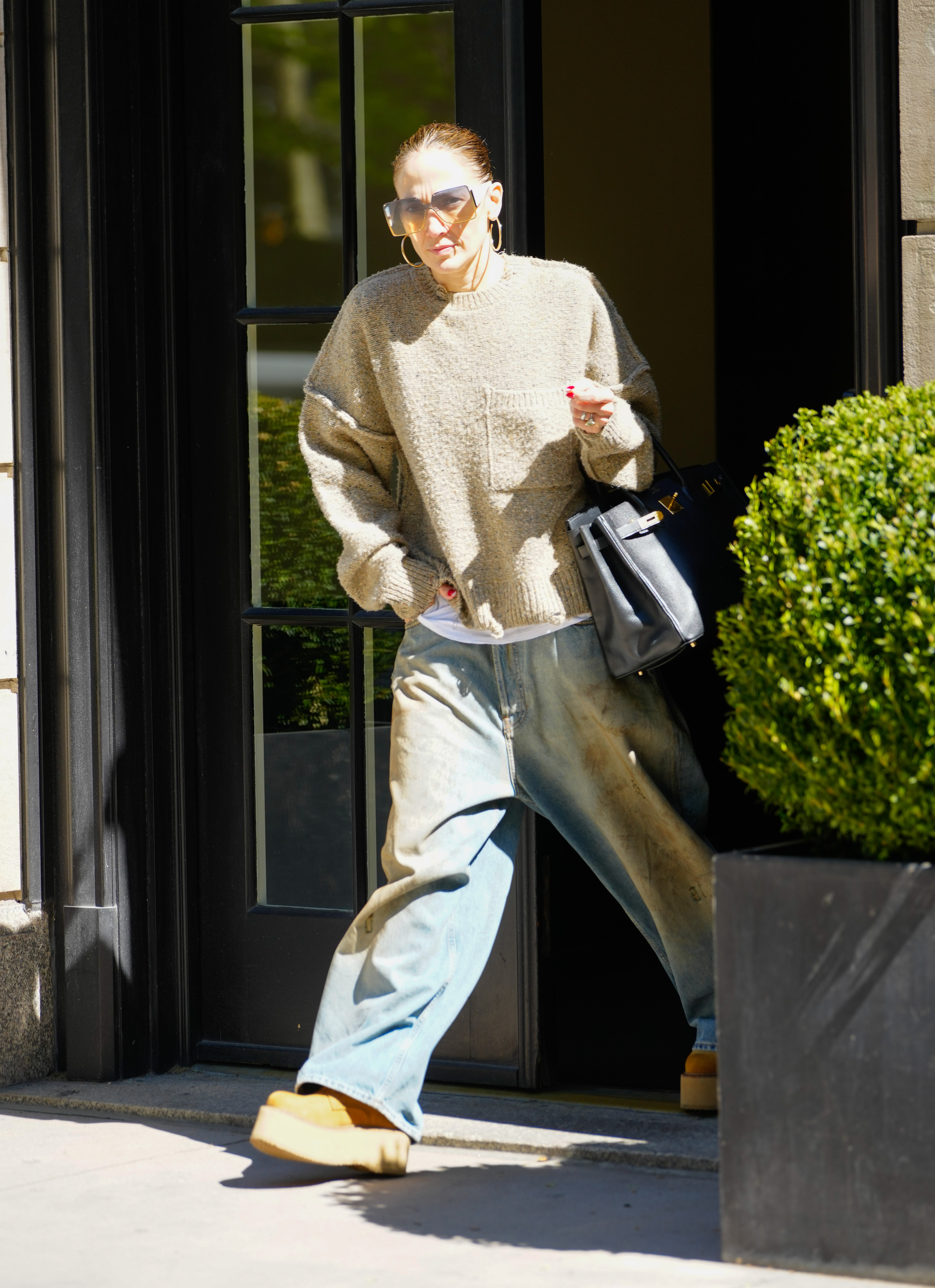 Jennifer Lopez fotografiada el 26 de abril de 2024, en Nueva York. | Fuente: Getty Images