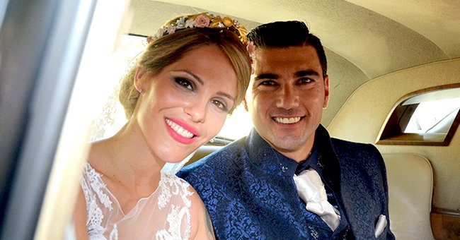 Noelia López y José Antonio Reyes el día de su boda el 17 de junio de 2017. | Foto: Getty Images