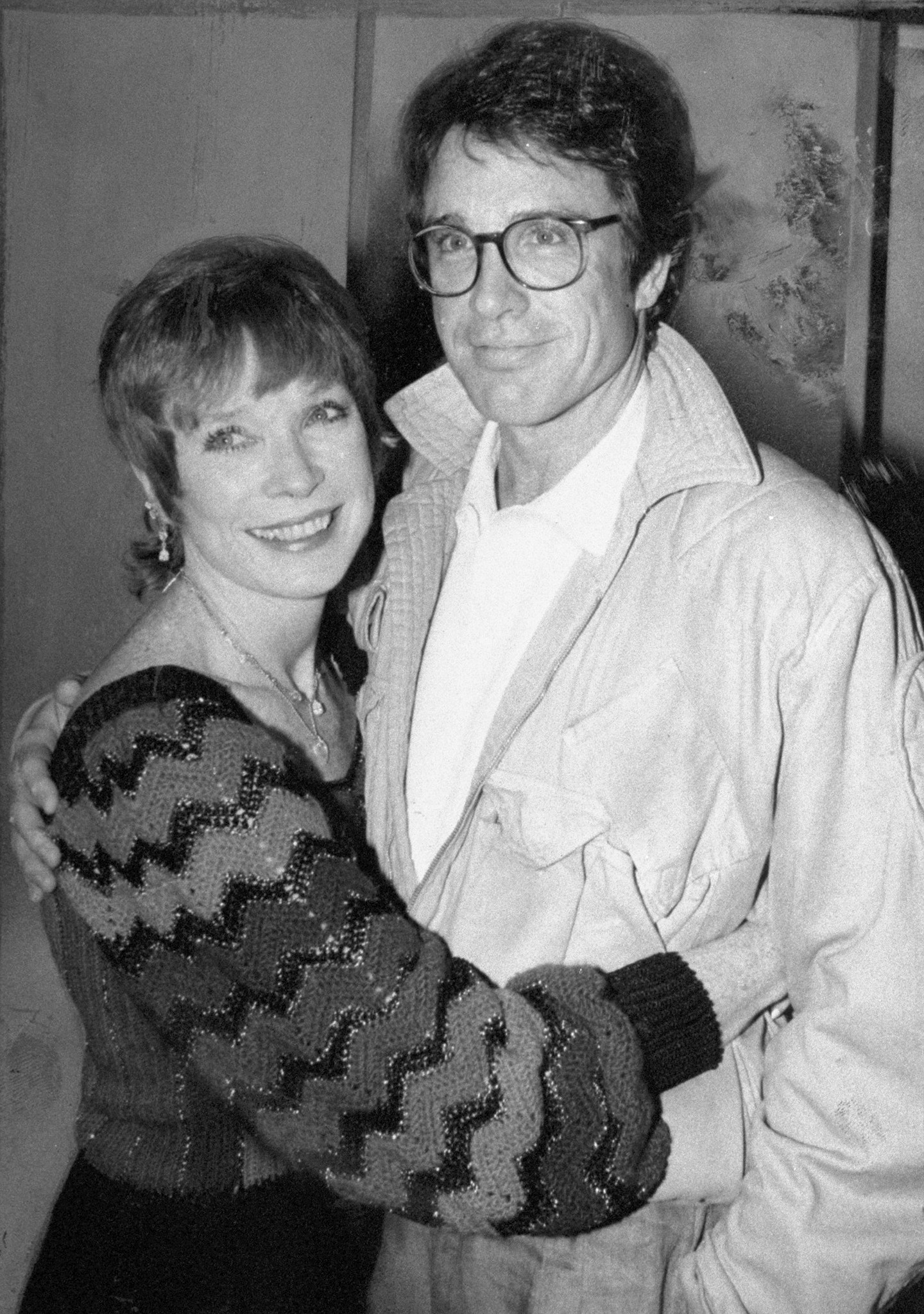 Shirley MacLaine y Warren Beatty el 10 de mayo de 1984. | Fuente: Getty Images
